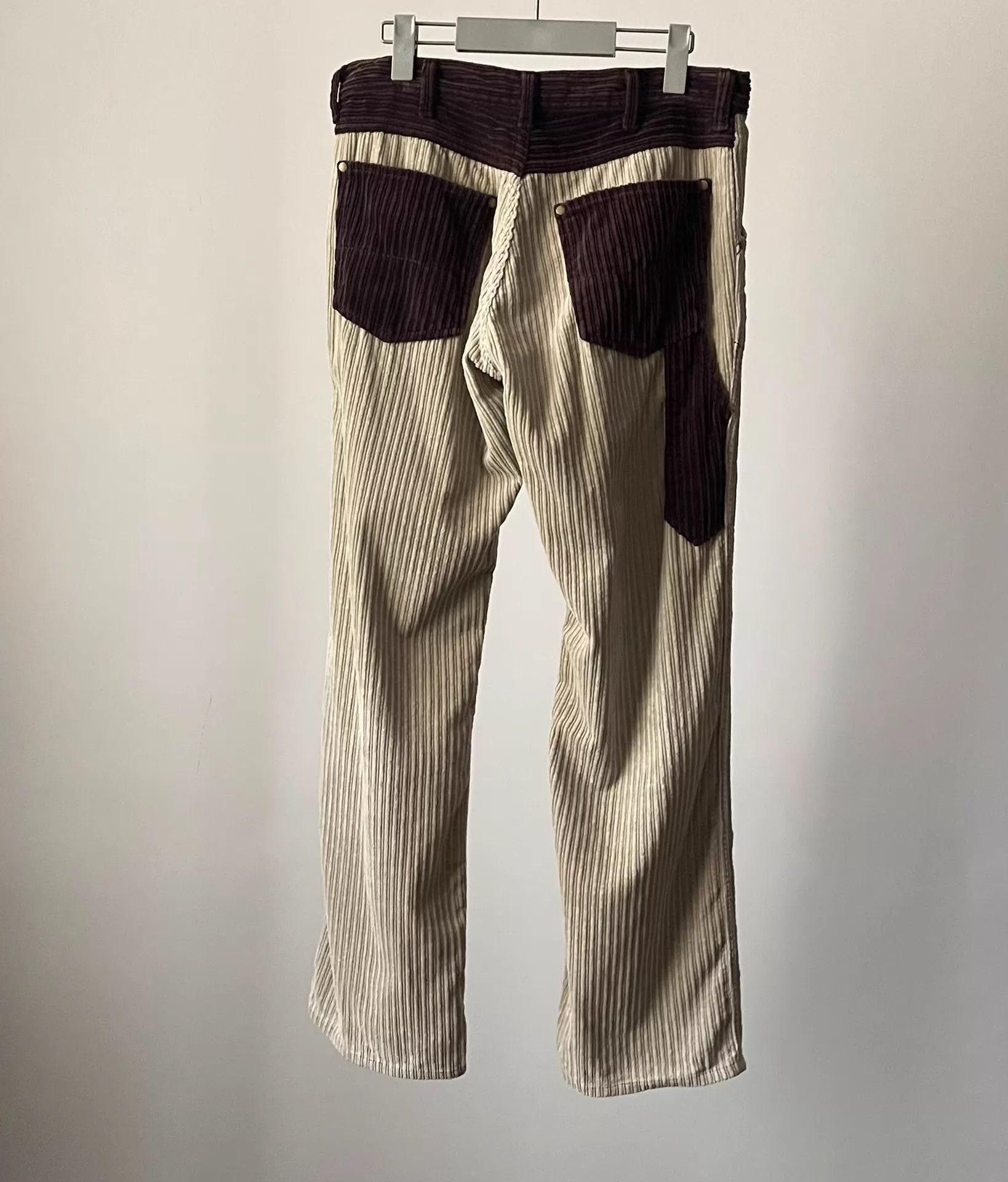 Number (N)ine Number (N)ine 02AW corduroy pants Size US 34 / EU 50 - 2 Thumbnail