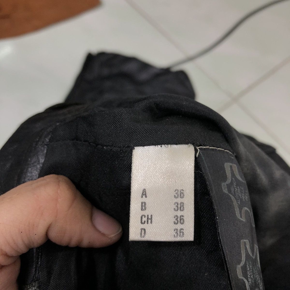 Genuine Leather 🔥90’s Genuine Leather Pants Yessica Issey Miyake Japan Size US 26 / EU 42 - 12 Thumbnail
