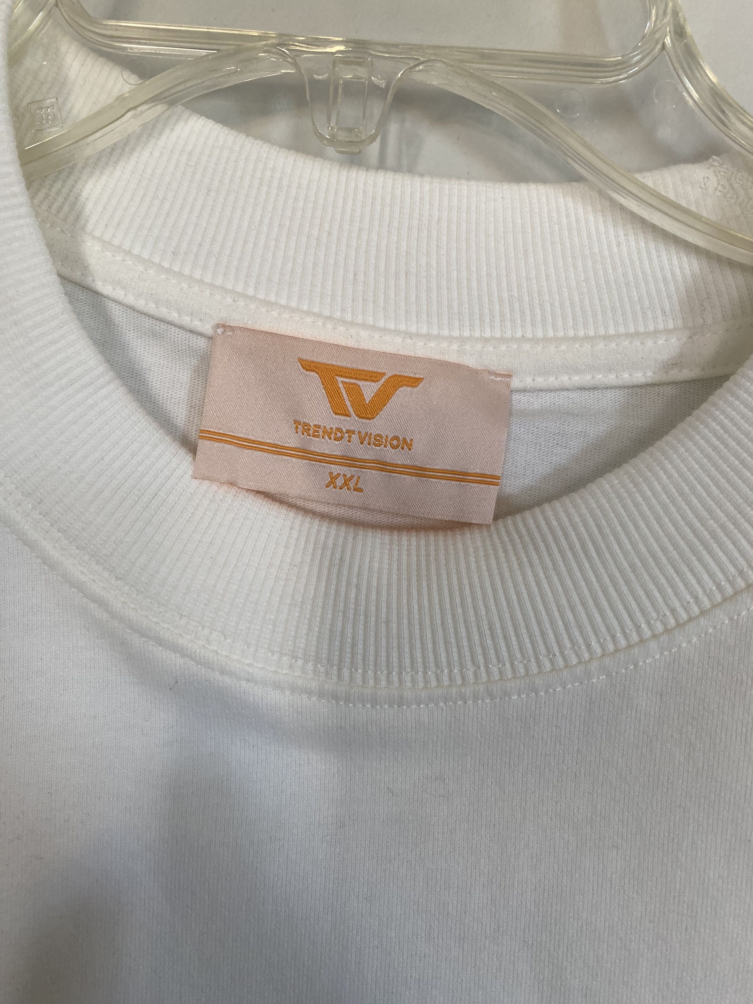 Trendt Vision Trendt Vision White Support Tee Size US XXL / EU 58 / 5 - 3 Thumbnail