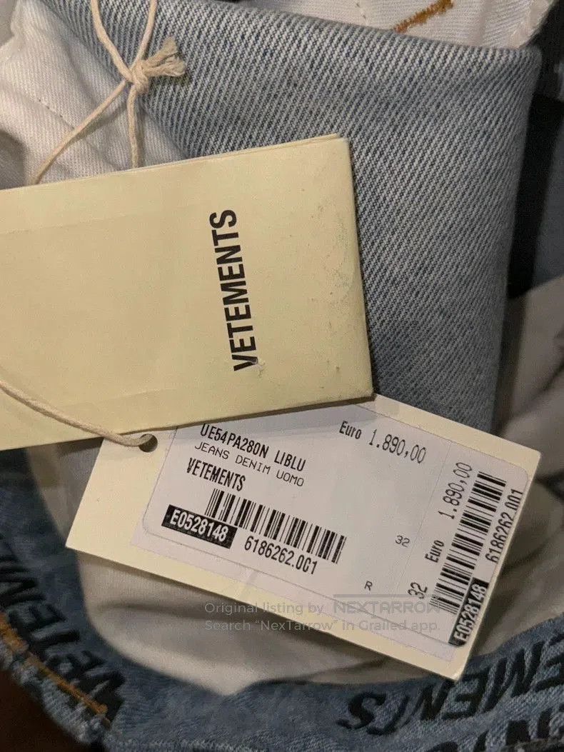 Vetements Vetements Jeans full of bullet screen jeans . Size US 32 / EU 48 - 9 Thumbnail