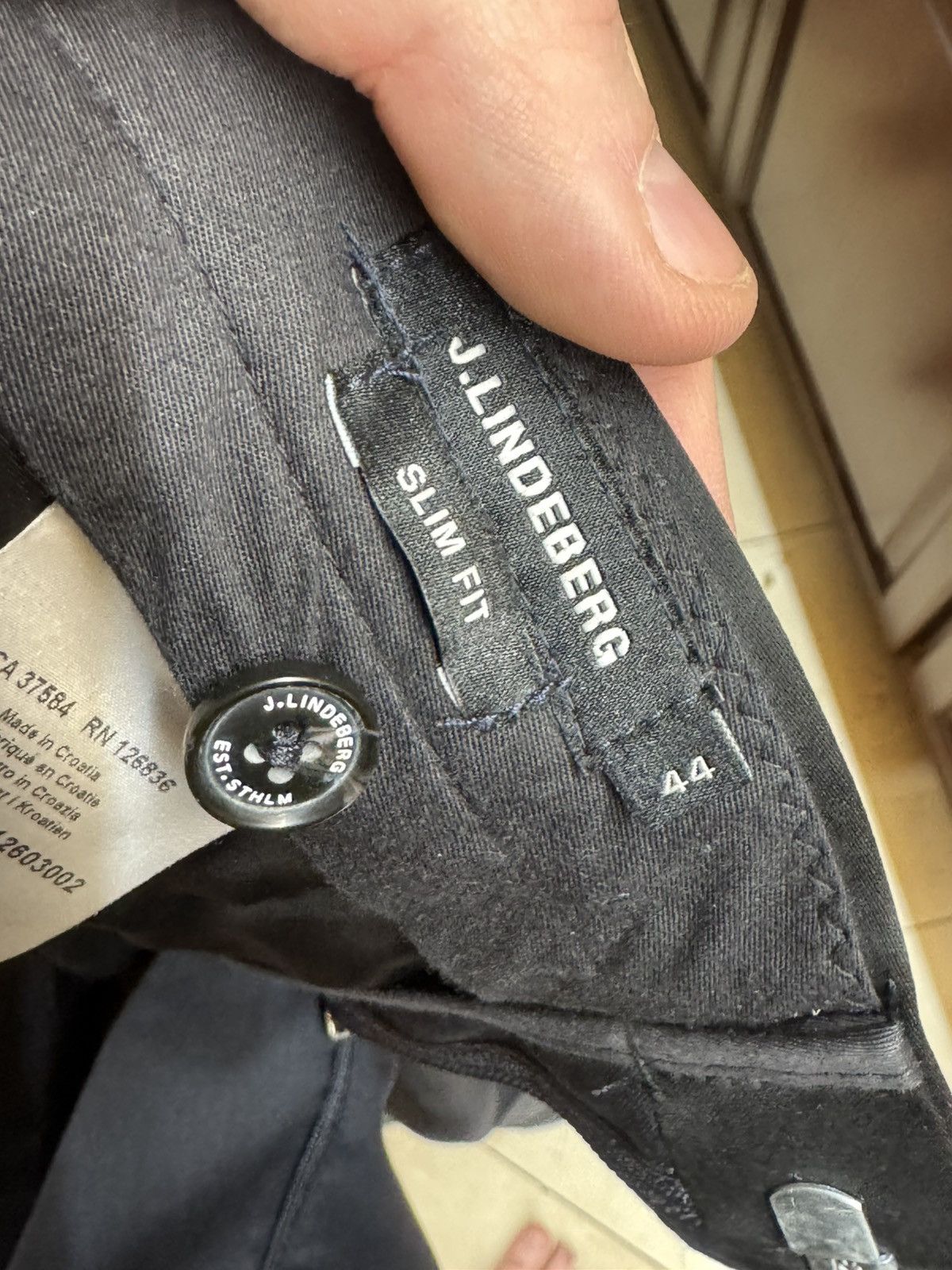 J.Lindeberg J.Lindeberg Fresco Tuxedo – 44R Jacket / 30x29 Pants Size 44R - 3 Thumbnail