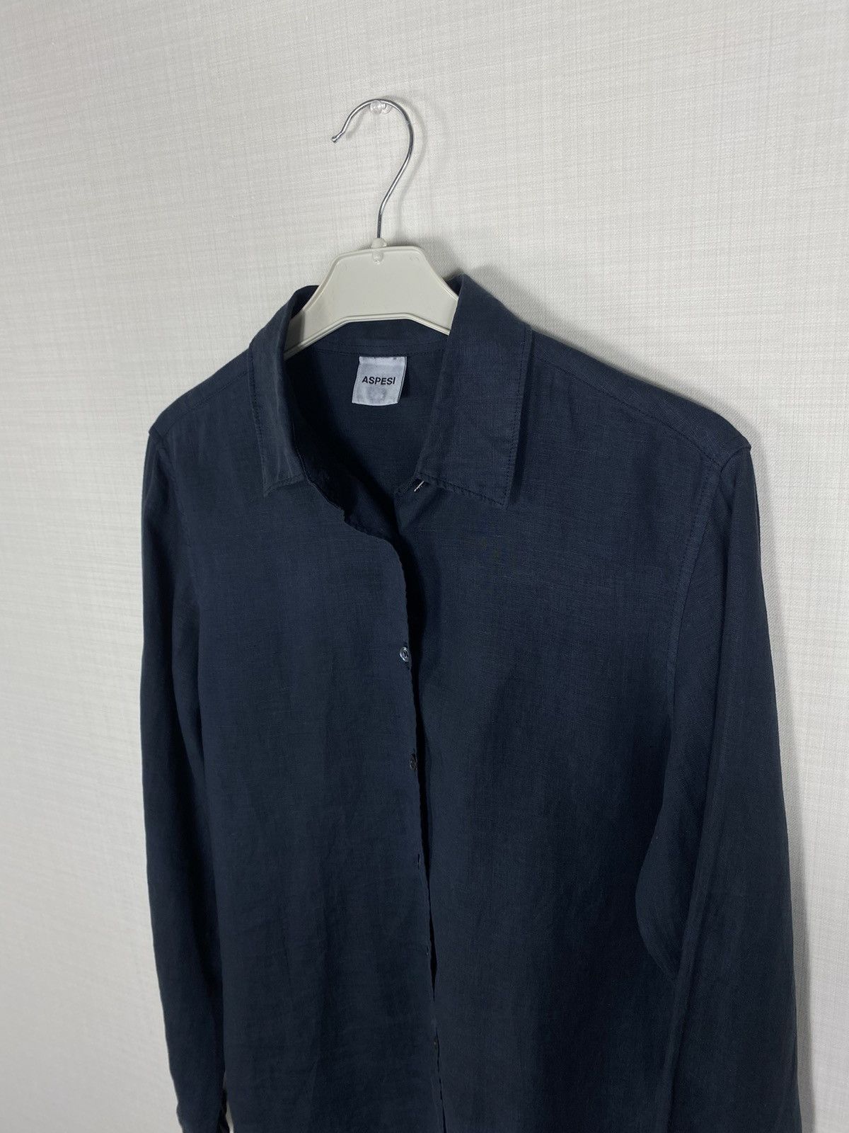 Aspesi × Vintage Aspesi Blouse Linen Shirt Size S / US 4 / IT 40 - 5 Thumbnail