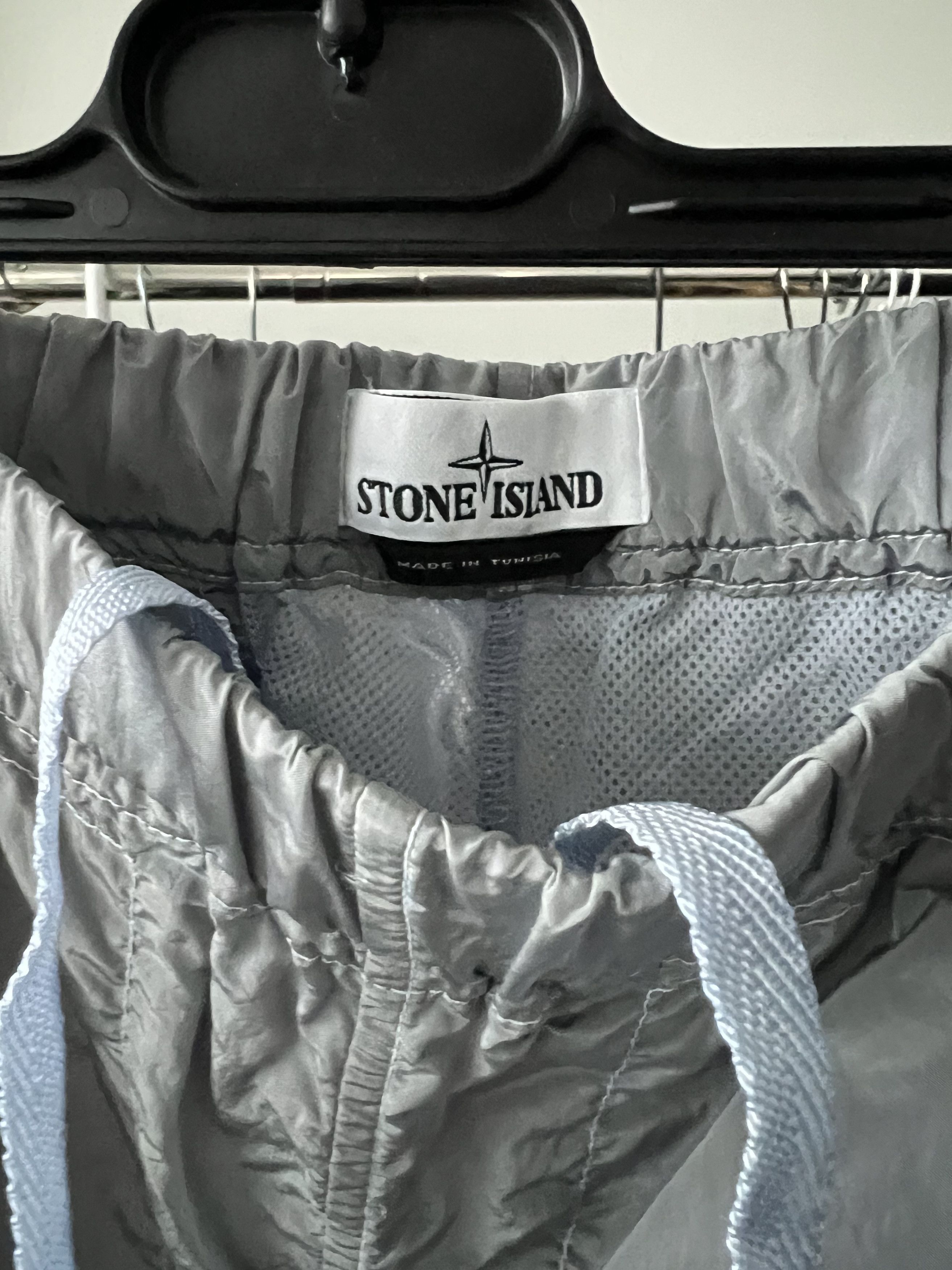 Stone Island Nylon Metal Track Pants - Medium Size US 32 / EU 48 - 3 Thumbnail