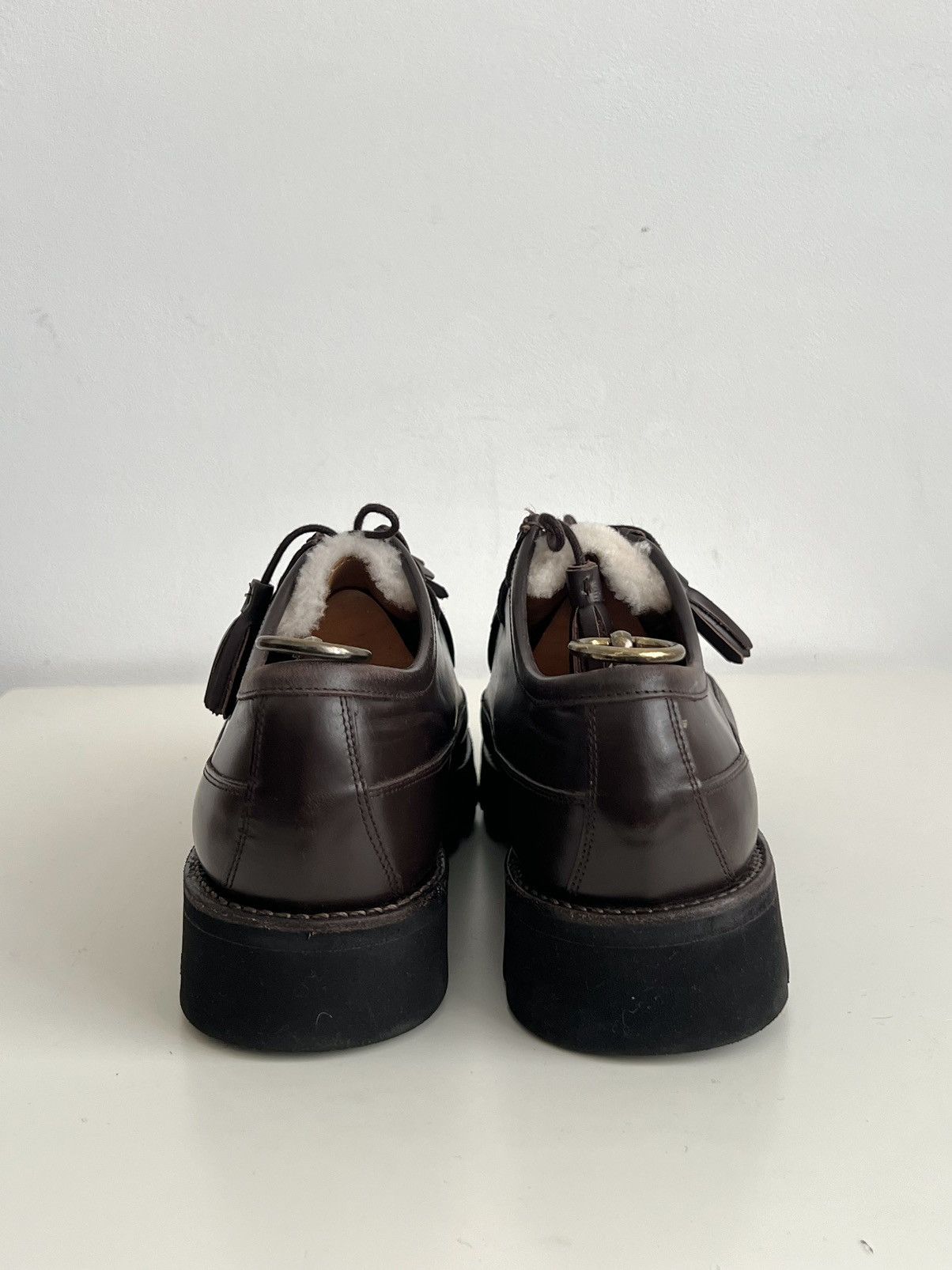 Grenson Bennet Shearling Lug Moc Brown Paraboot Michael