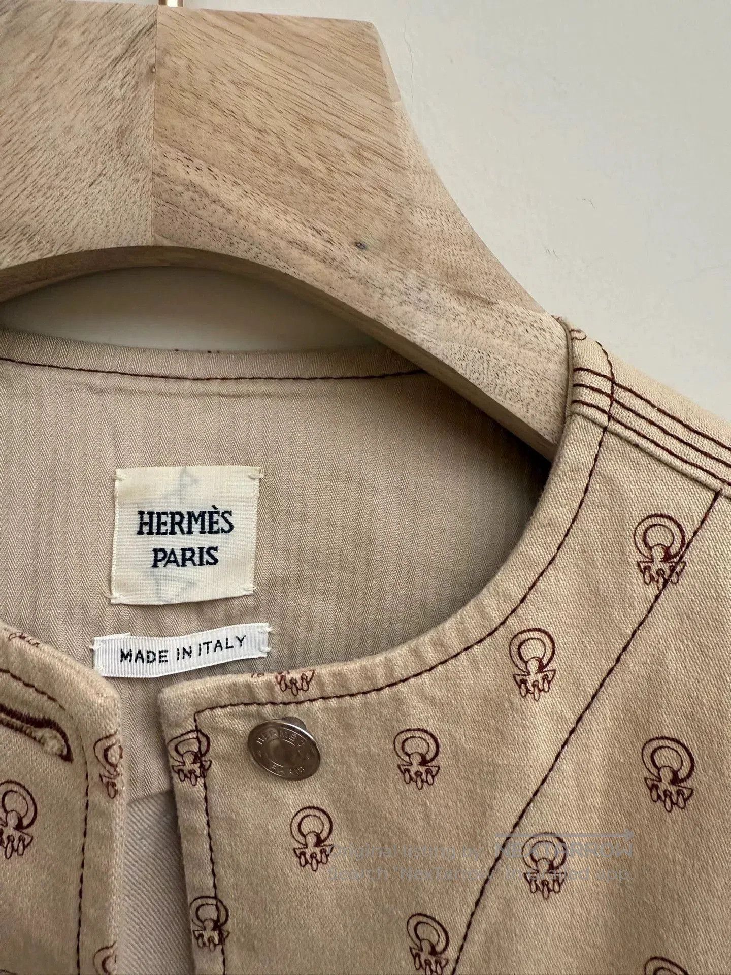 Hermes Hermes Denim Jacket Size 36. Size US S / EU 44-46 / 1 - 4 Thumbnail