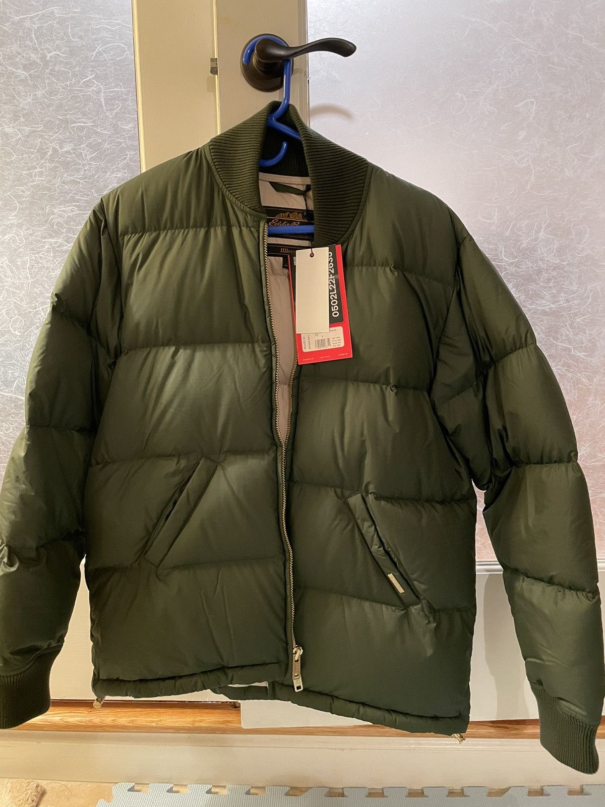 Eddie Bauer Eddie Bauer Jjjjound Down Jacket in Forest green | Grailed