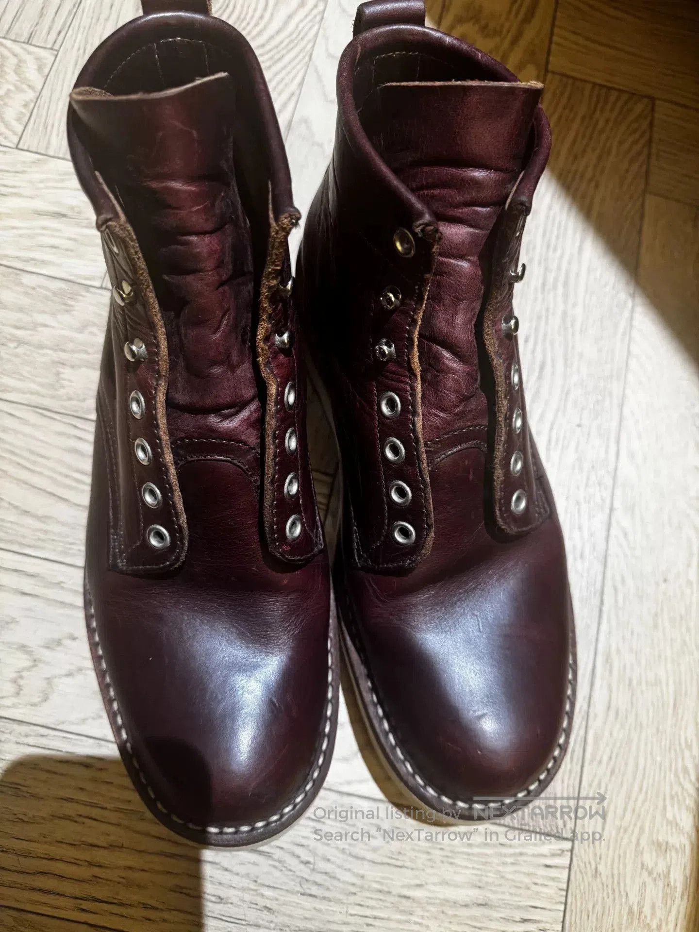 White's Boots Whites Mansway Wine Red CXL Work Boots. Size US 8.5 / EU 41-42 - 3 Thumbnail