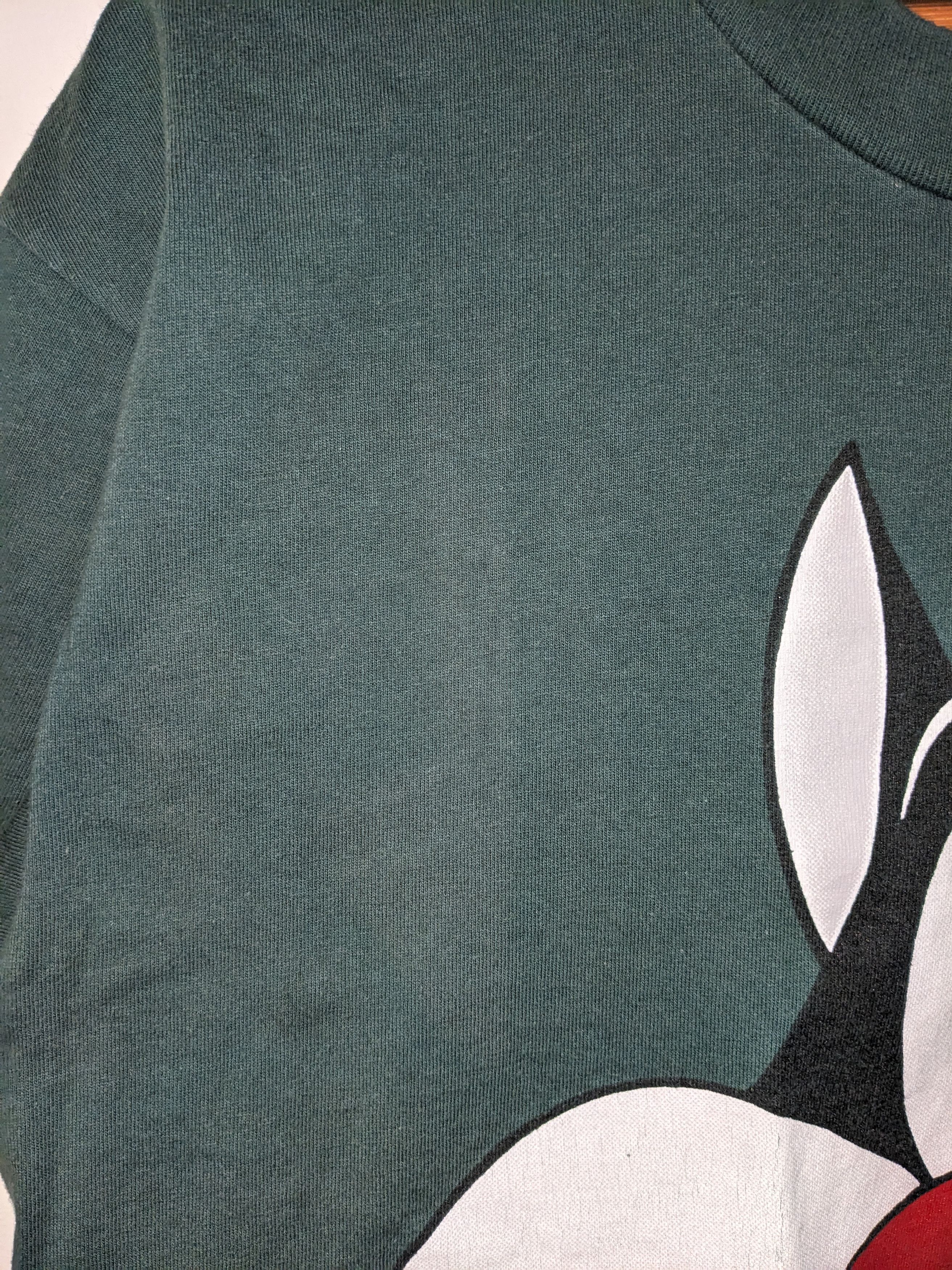Cartoon Network × Vintage Vintage 1993 Looney Tunes Sylvester Cat Cartoon T-Shirt Size US L / EU 52-54 / 3 - 7 Thumbnail