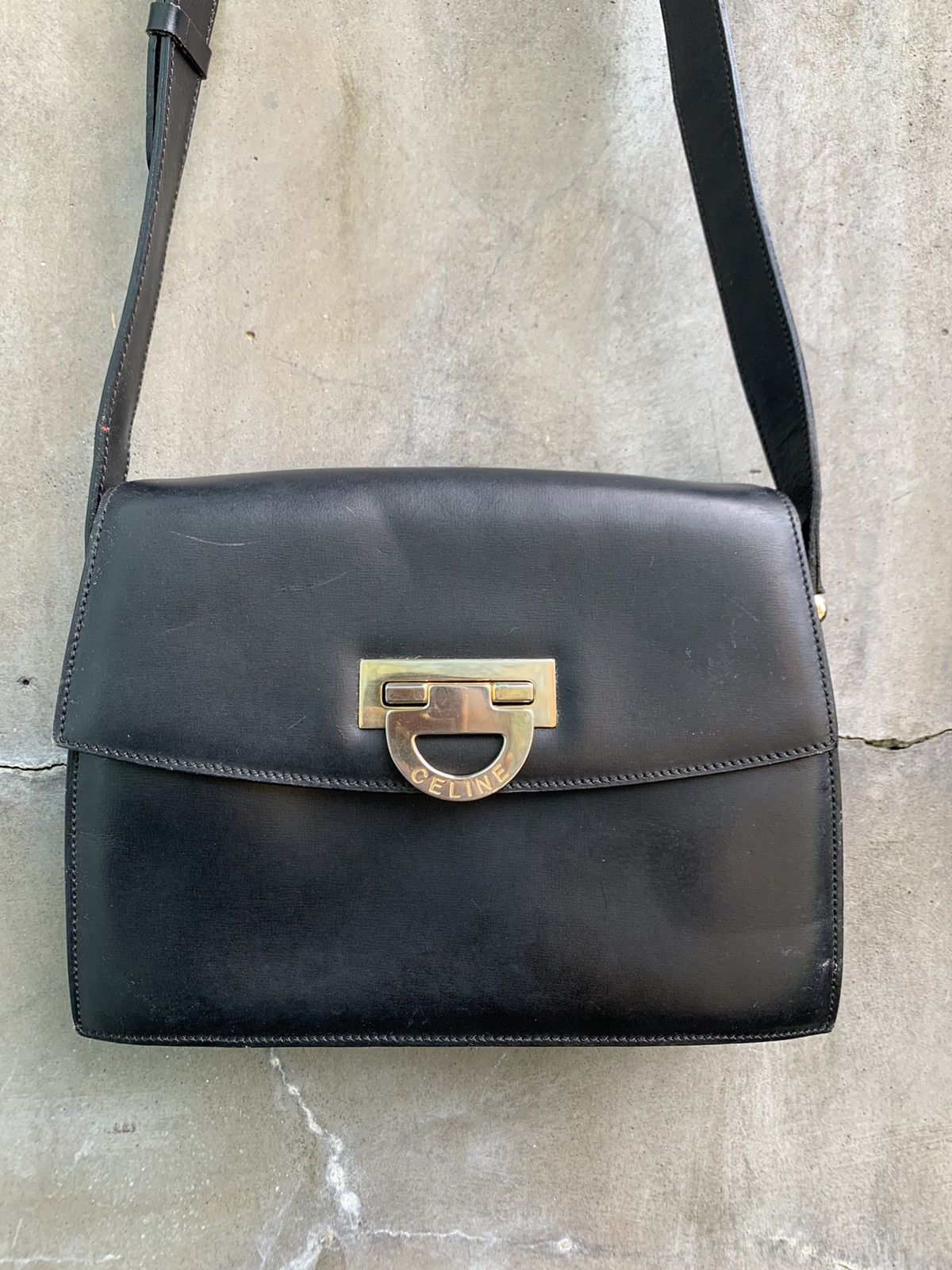 Celine Triomphe Maillon Leather Shoulder/Hand Bag Size ONE SIZE - 2 Thumbnail
