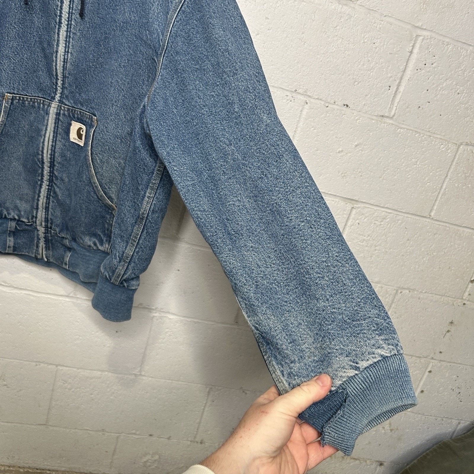Carhartt Vintage Carhartt Blanket-Lined Hooded Jacket “Denim” JB698 Size US XL / EU 56 / 4 - 10 Thumbnail