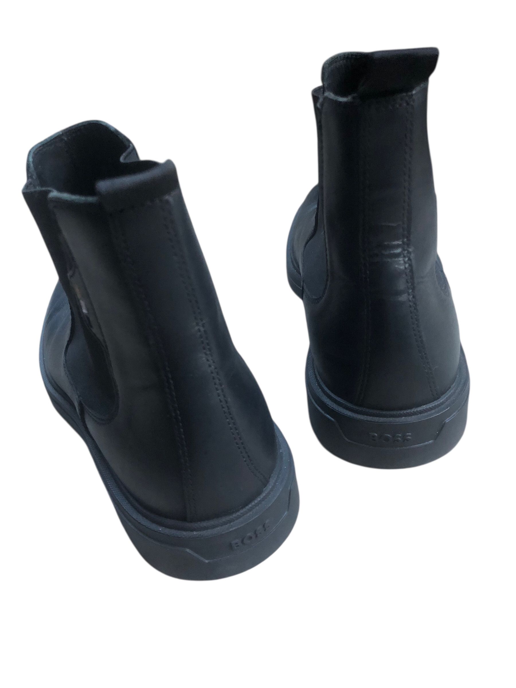 Hugo Boss 🔥Rare BOSS Calev Cheb Leather Chelsea Boots Hugo Boss Size US 8 / EU 41 - 6 Thumbnail