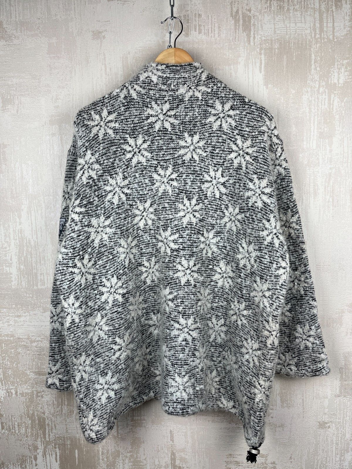 Vintage Hammerschmid Floral Wool Mohair Viscose Pullover Sweater Size L / US 10 / IT 46 - 16 Thumbnail