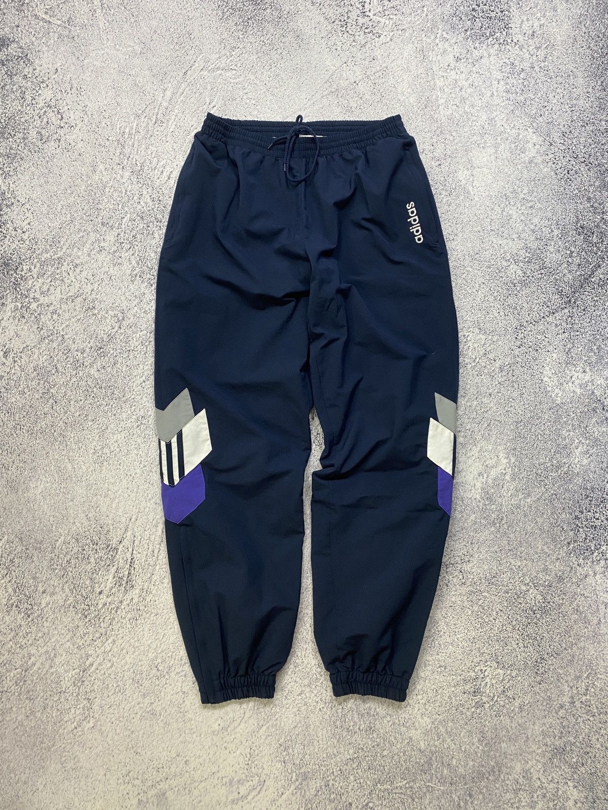 Adidas × Vintage Vintage 90s Adidas Y2K Retro Hype Nylon Track Suit Size US M / EU 48-50 / 2 - 9 Thumbnail