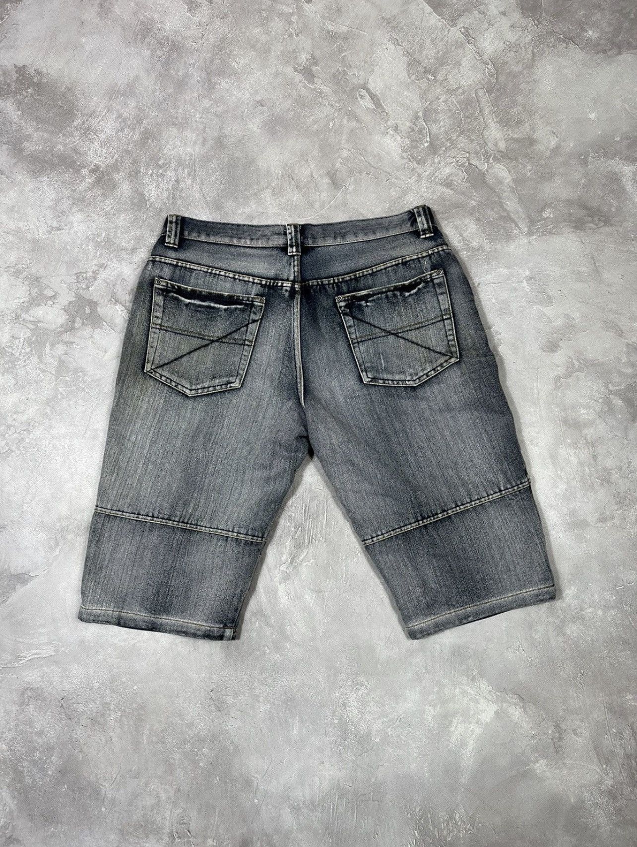 Other Vintage Style Y2k Baggy Cargo Shorts Size US 34 / EU 50 - 5 Thumbnail
