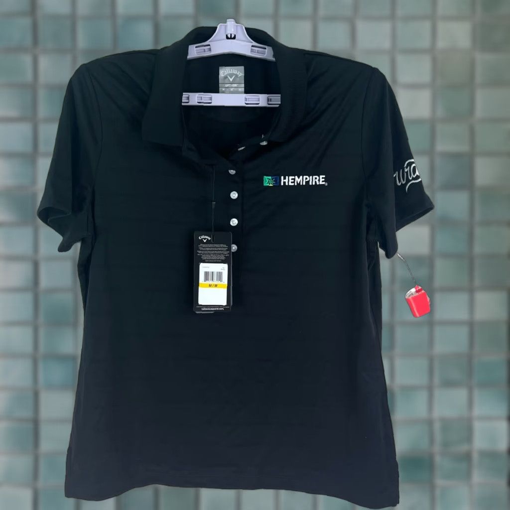 Callaway Callaway Polo Shirt Women Size M Black Golf Short Sleeve Knit Polo with Buttons Cap Sleeves Casual Womens Size M / US 6-8 / IT 42-44 - 1 Thumbnail