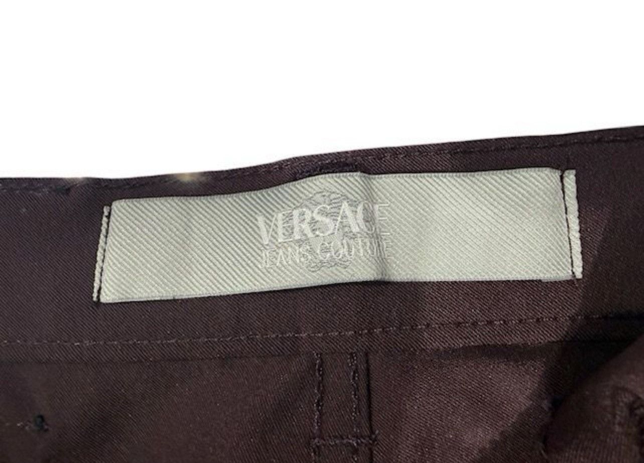 Versace Versace Jeans Couture Burgundy Pants (Made in Italy) Size US 29 - 7 Thumbnail