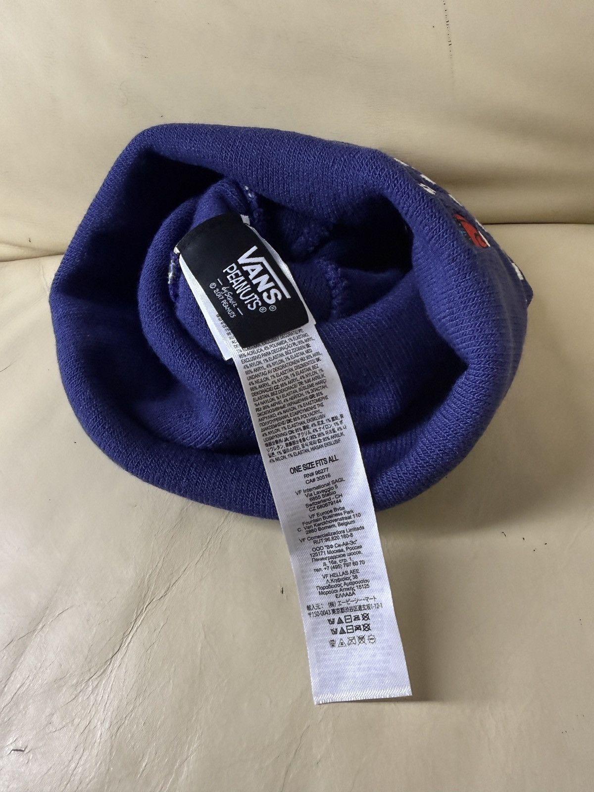 Peanuts × Vans Vans X Peanuts Beanie Hat Size ONE SIZE - 7 Thumbnail