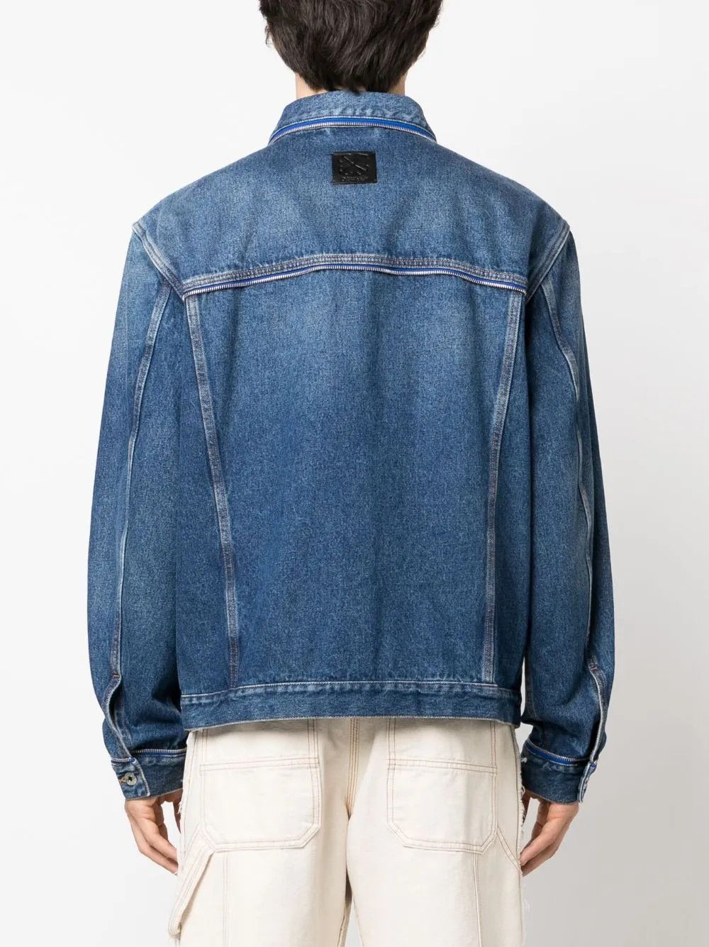 Off-White o1y0225 Denim Jacket in Blue Size US XL / EU 56 / 4 - 4 Thumbnail