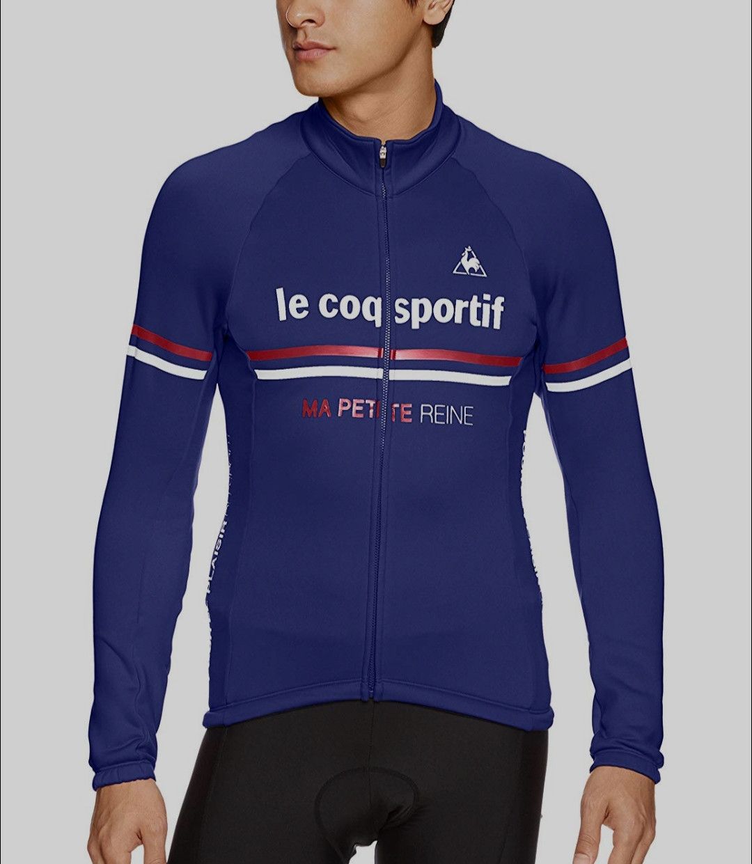 Le coq sportif Trcolor Thermo Jersey Navy Size M