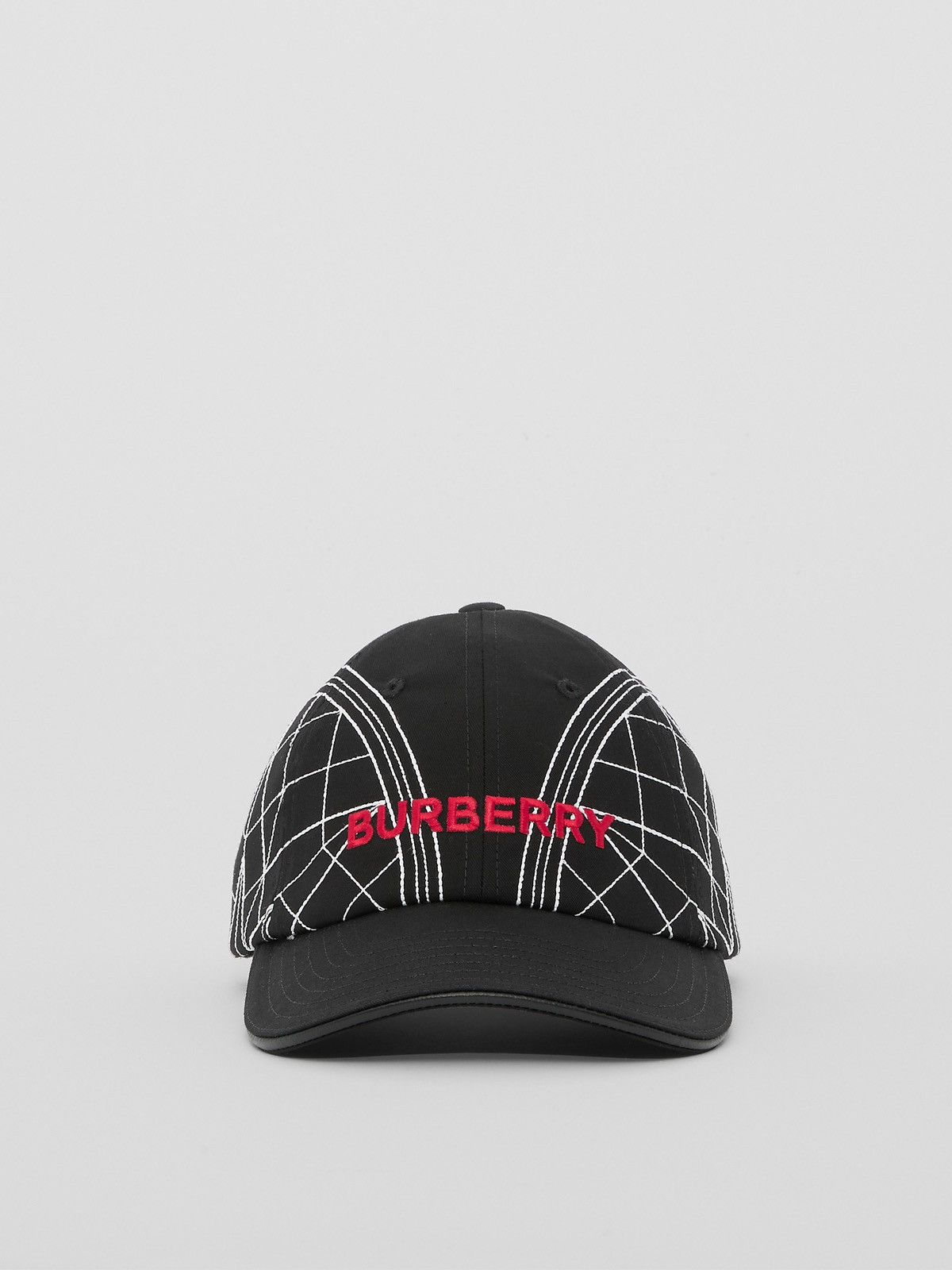 Burberry Burberry Embroidered Star Cotton Gabardine Baseball Cap Size ONE SIZE - 1 Thumbnail