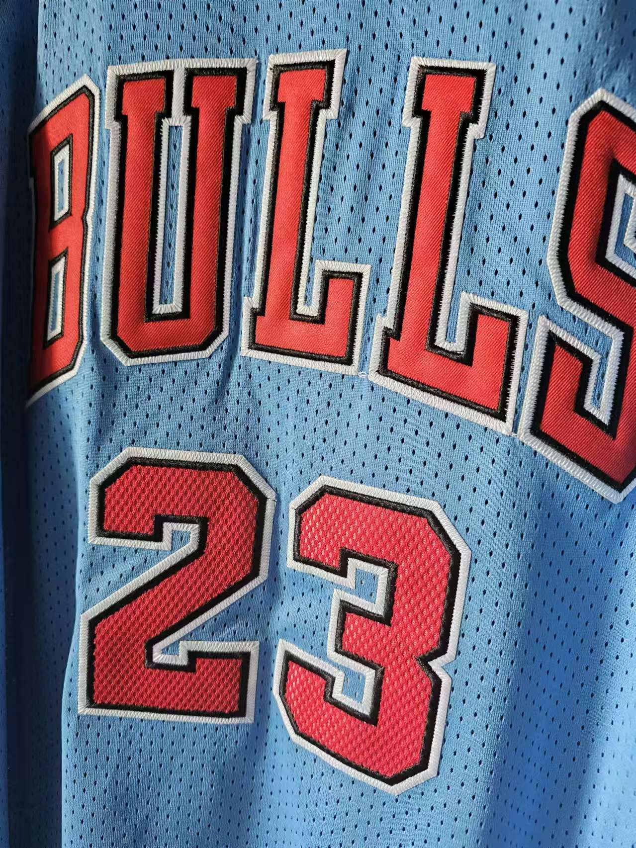 NBA Chicago Bulls #23 Michael Jordan Jersey Blue Size US L / EU 52-54 / 3 - 3 Thumbnail