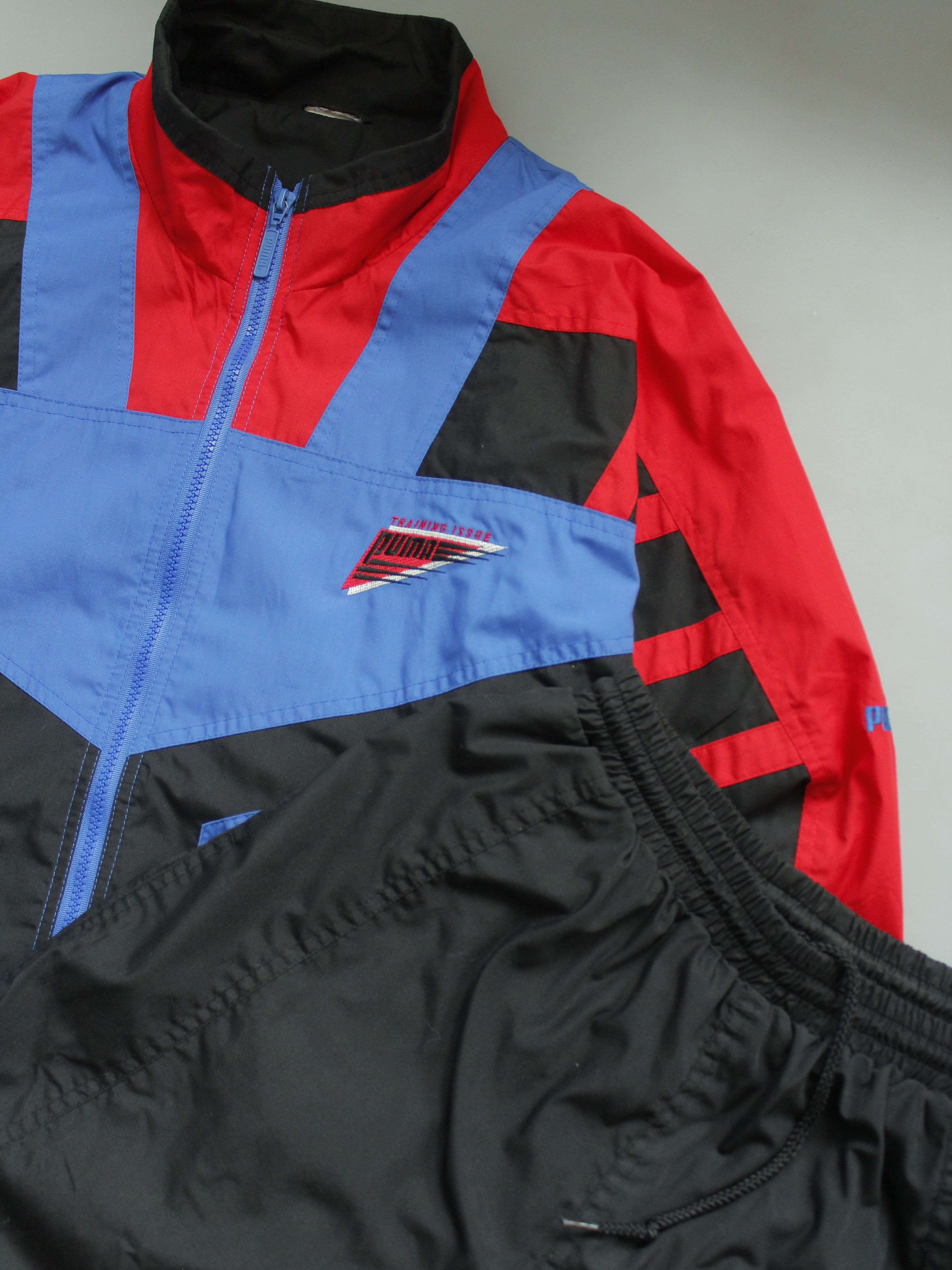 Puma × Vintage PUMA VINTAGE TRACKSUIT BLACK 80S 90S Size US M / EU 48-50 / 2 - 7 Thumbnail
