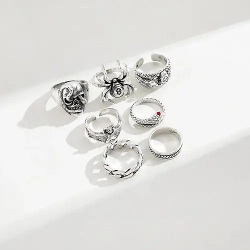 Jewelry × Vintage Rings Set Size ONE SIZE - 2 Thumbnail