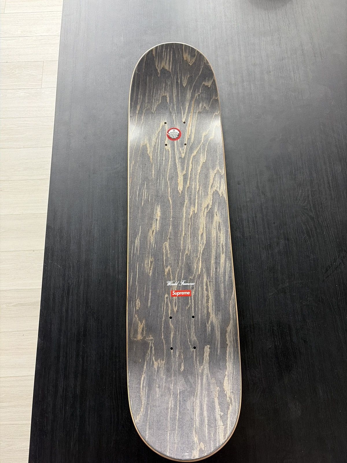 Supreme Supreme Fat Tip Skateboard Deck Brown Pink Size ONE SIZE - 2 Thumbnail