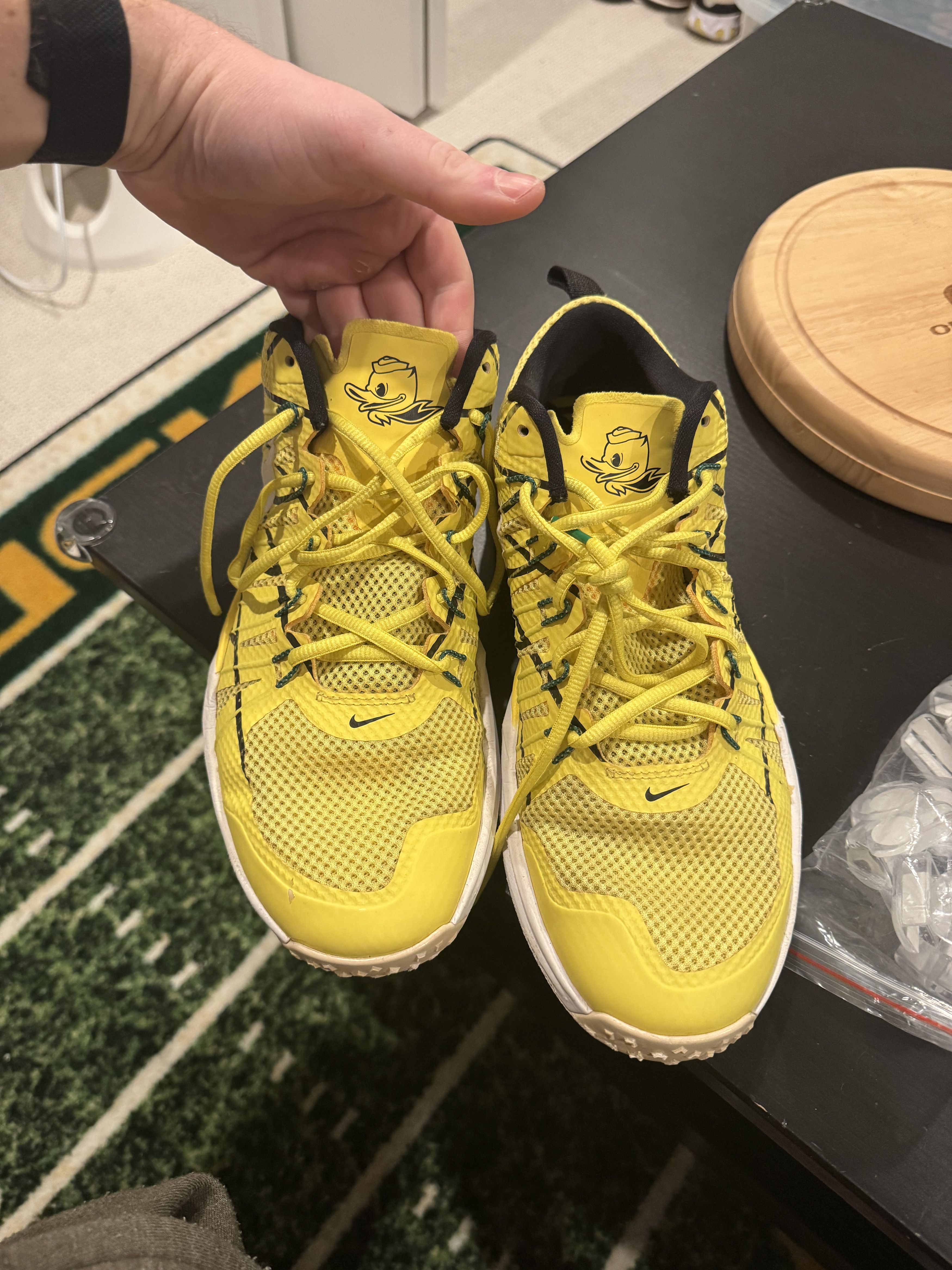 Nike *RARE* Nike Lunar TR1 LE Oregon Ducks size 12 Size US 12 / EU 45 - 7 Thumbnail