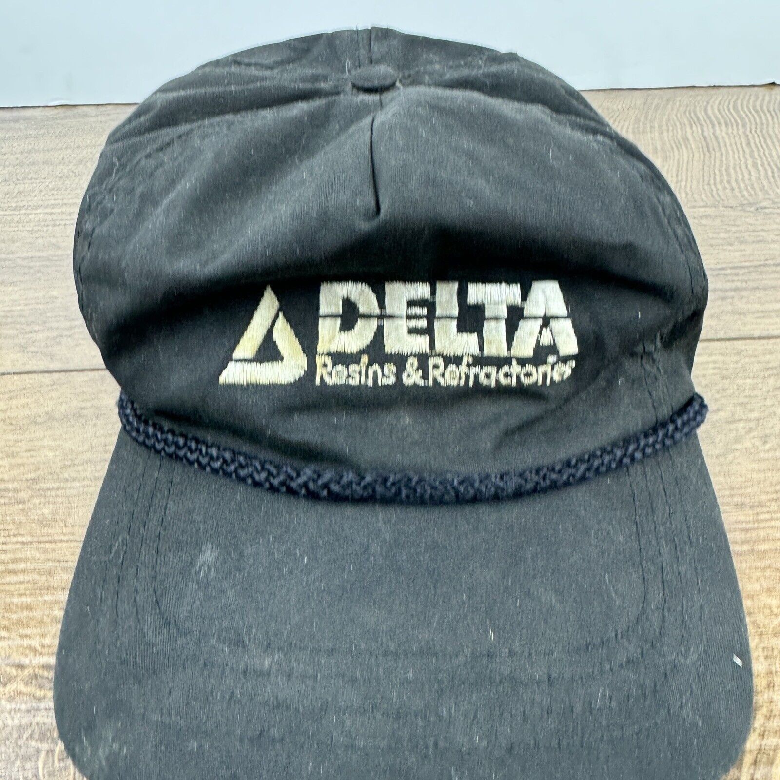 Other Delta Resins & Refractones Hat Black Hat Adjustable Adult Si Size ONE SIZE - 6 Thumbnail