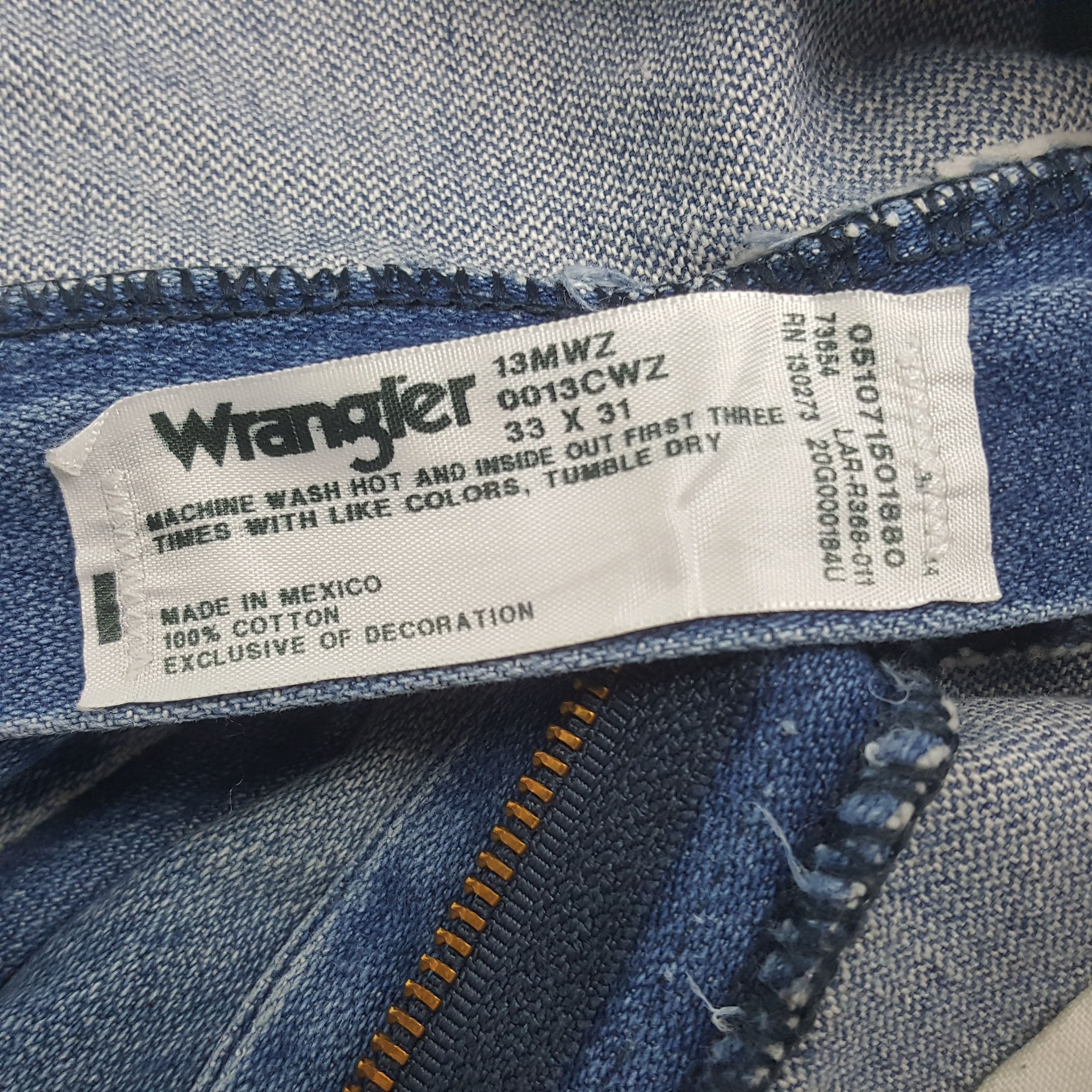 Wrangler Vintage Wrangler Japan Denim Jeans Size US 32 / EU 48 - 14 Thumbnail