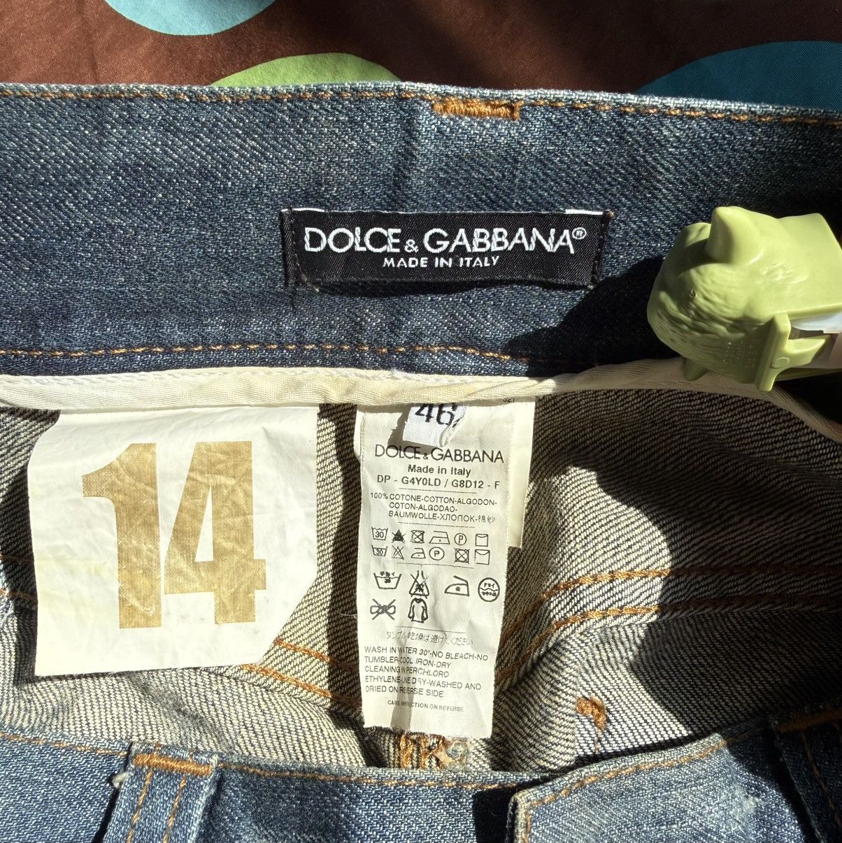 Dolce & Gabbana Dolce & Gabbana Denim Size US 30 / EU 46 - 4 Thumbnail