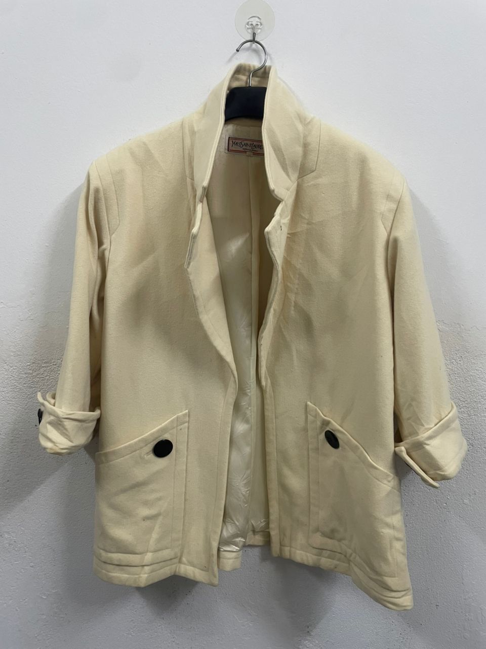 Designer × Vintage × Yves Saint Laurent Yves Saint Laurent Women Jacket Size M / US 6-8 / IT 42-44 - 1 Thumbnail