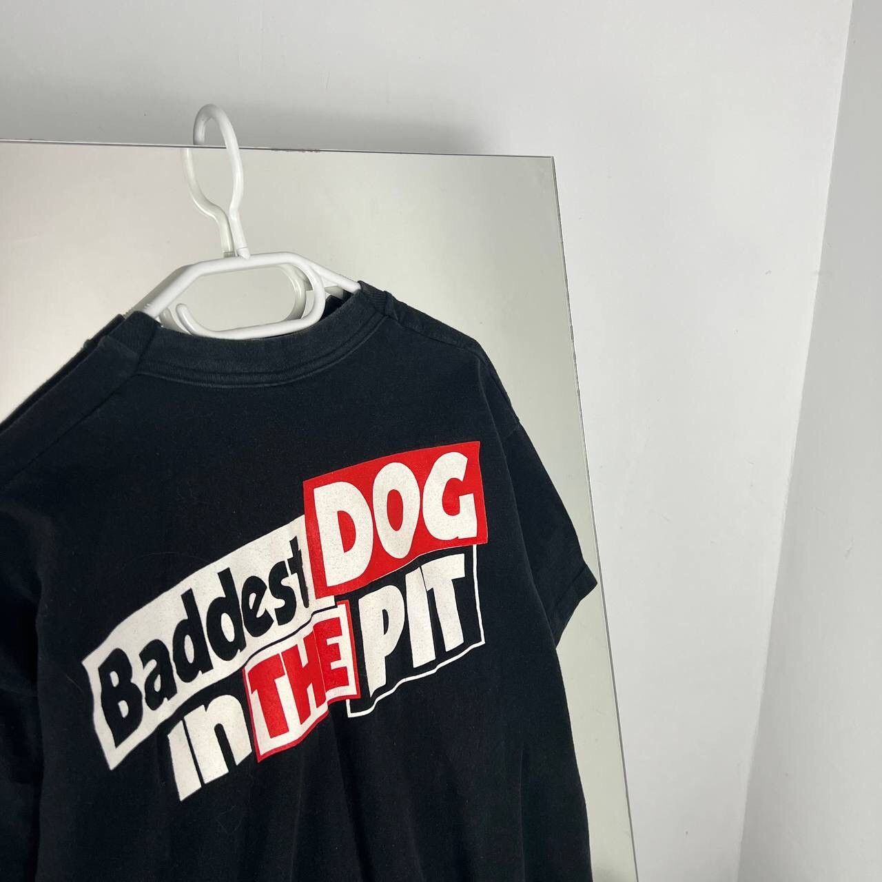 Vintage Vintage Racing Tee Red Dog Baddest In The Pit T-shirt Size US XL / EU 56 / 4 - 8 Thumbnail