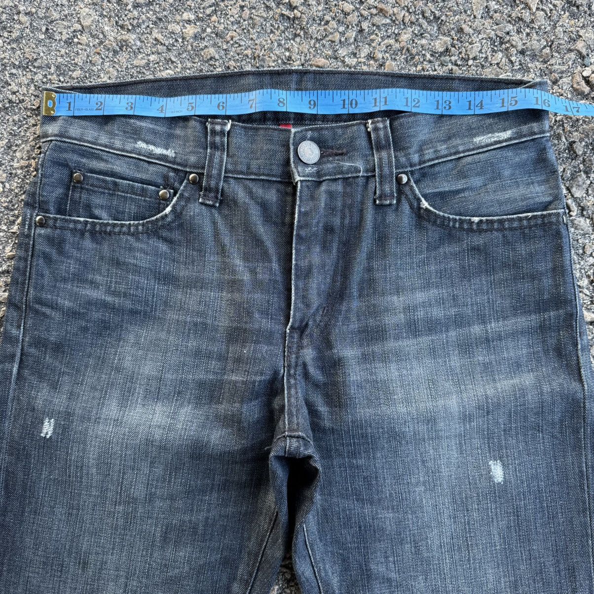 Japanese Brand VINTAGE JAPAN DENIM DARK BLUE JEAN DENIM PANTS Size US 32 / EU 48 - 6 Thumbnail
