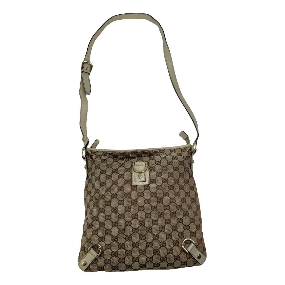 Gucci Jackie Vintage Beige Cotton Handbag Size ONE SIZE - 1 Thumbnail