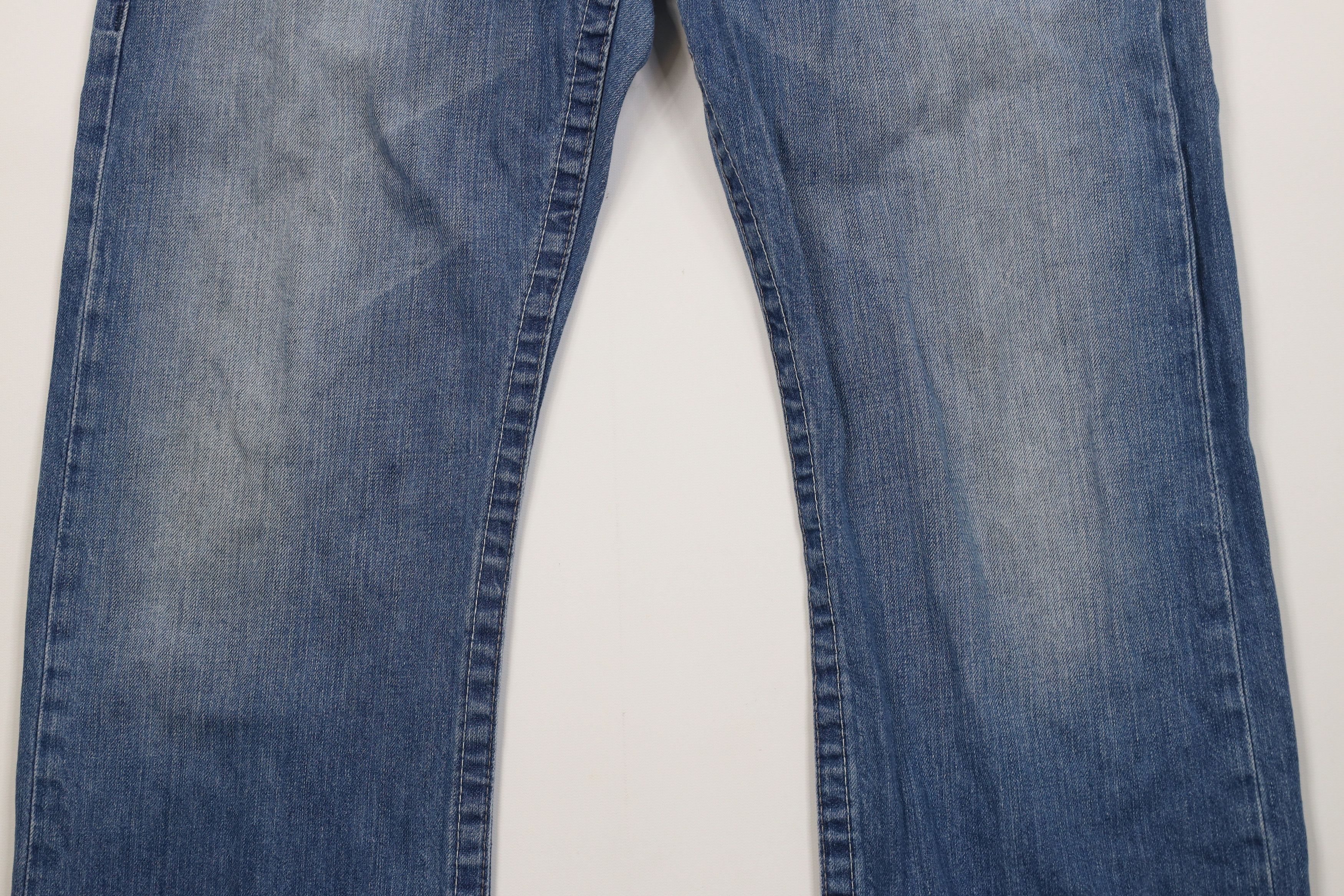 True Religion Vintage True Religion Stitch Straight Wide Leg Jeans USA Size US 36 / EU 52 - 3 Thumbnail