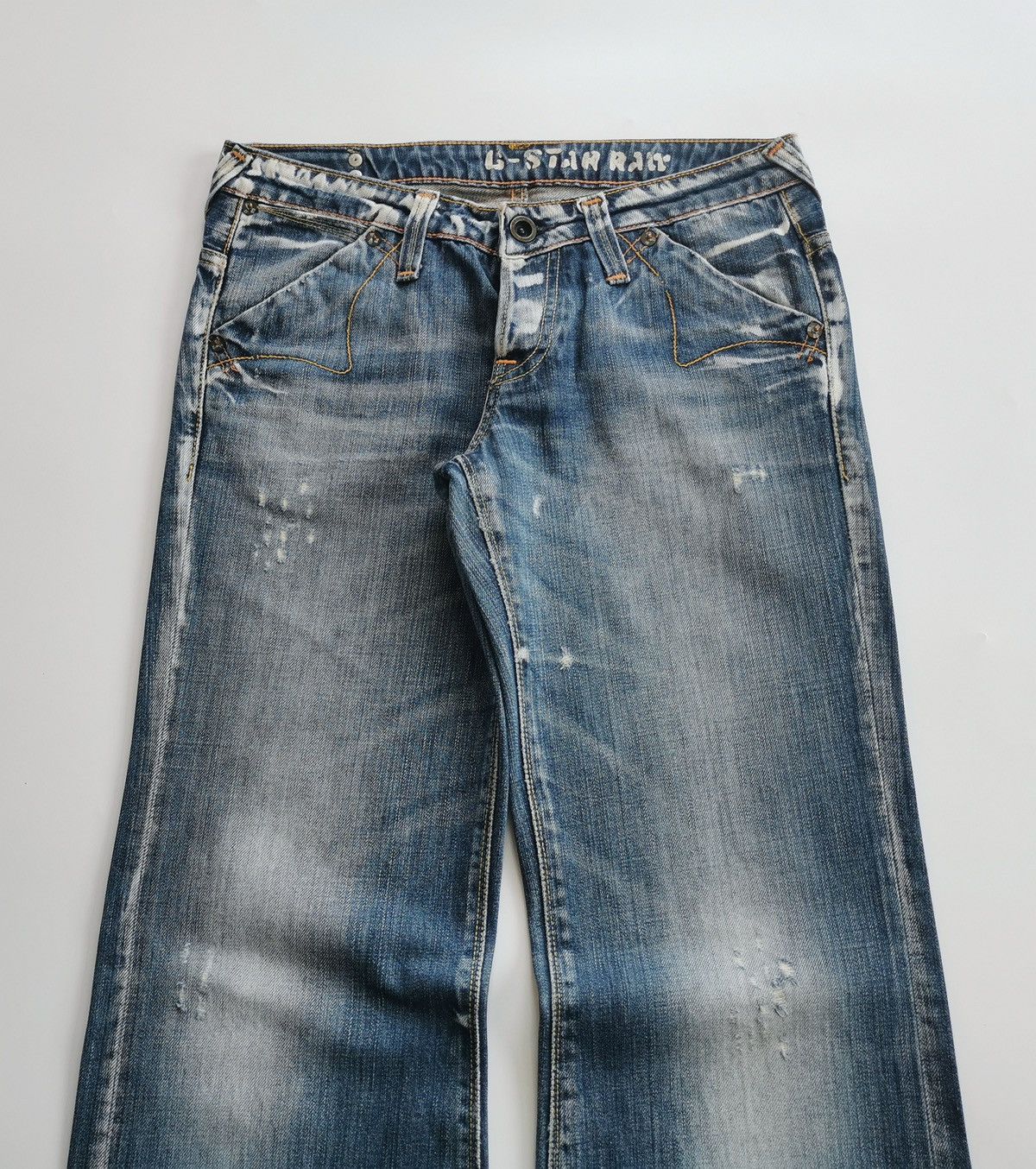G-Star Wide Legs Loose Flared G Star Raw Jeans Size 30" / US 8 / IT 44 - 2 Thumbnail
