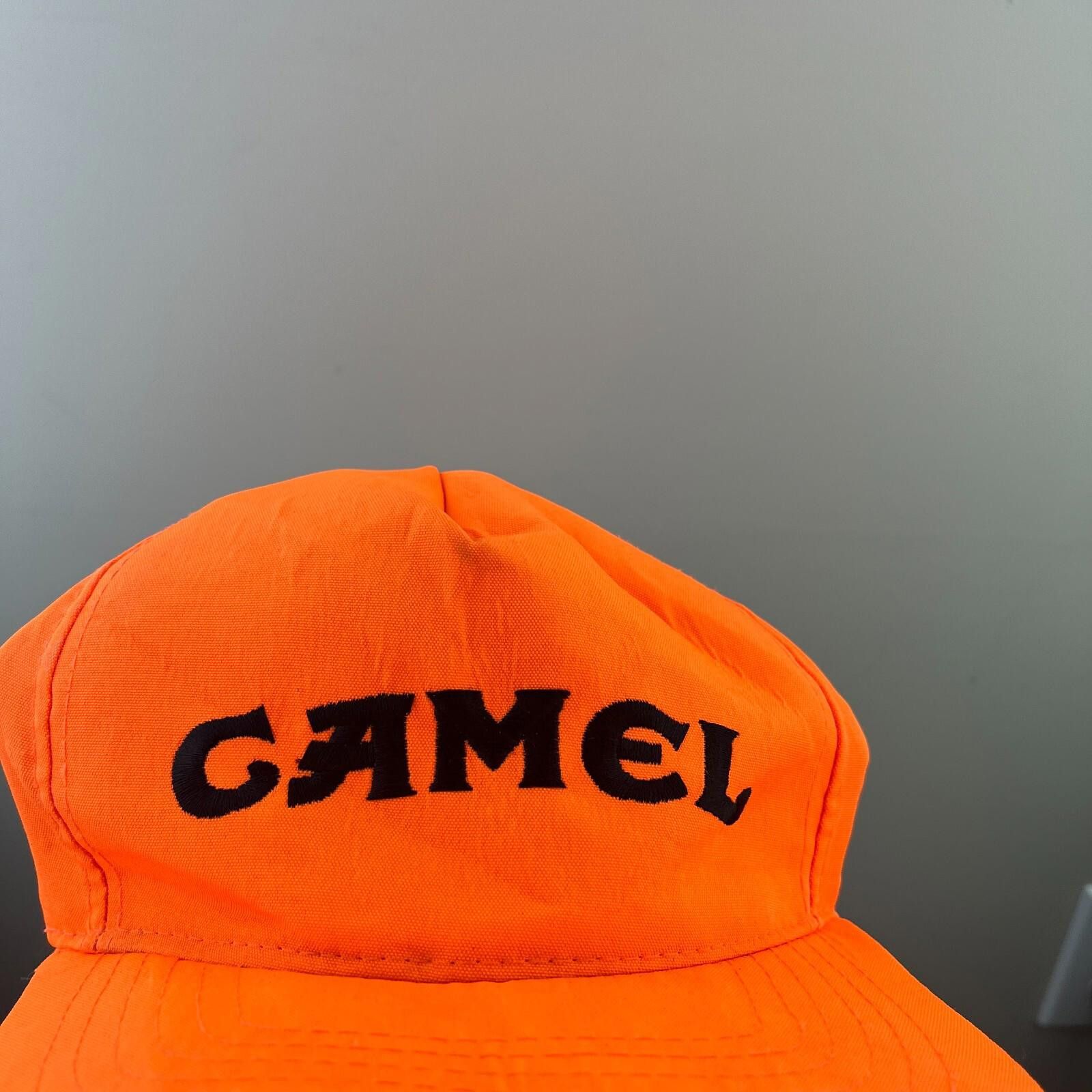 Camel Vintage 90s Camel Cigarettes Snapback Hat Spell Out Size ONE SIZE - 2 Thumbnail