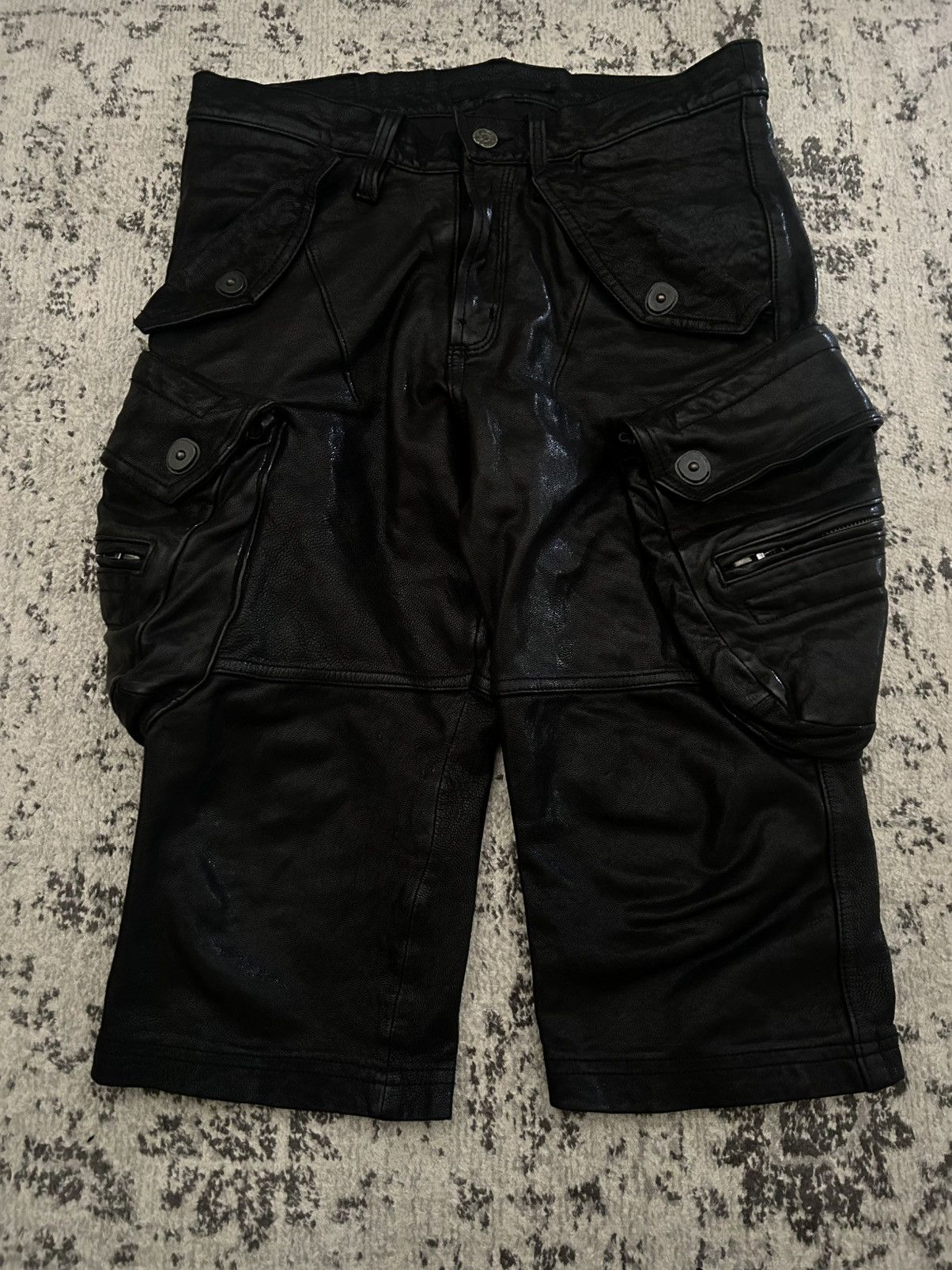 Julius Julius ss24 Gas Mask Cargo Shorts Pants | Grailed