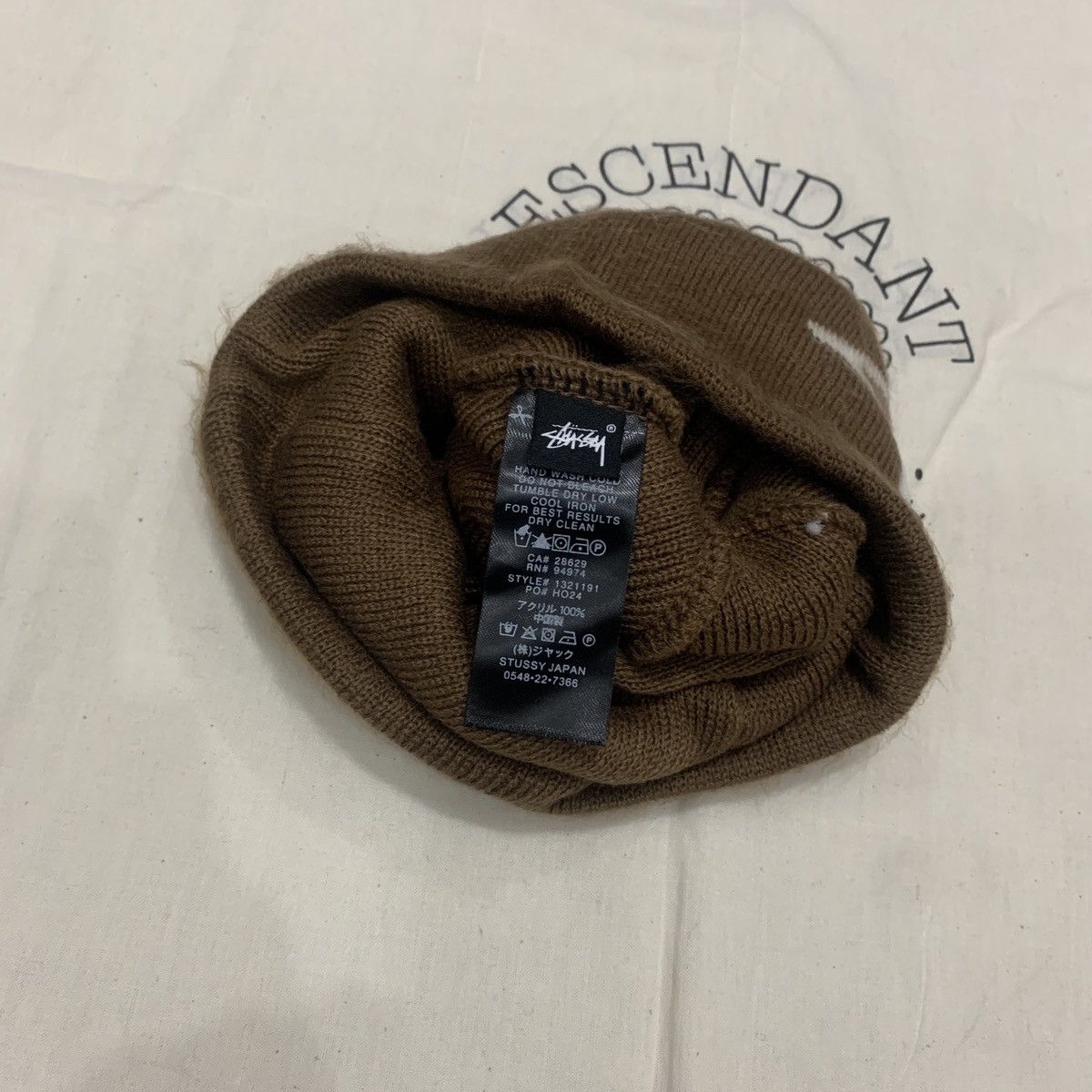 Stussy Stussy brushed out skullcap Size ONE SIZE - 4 Thumbnail