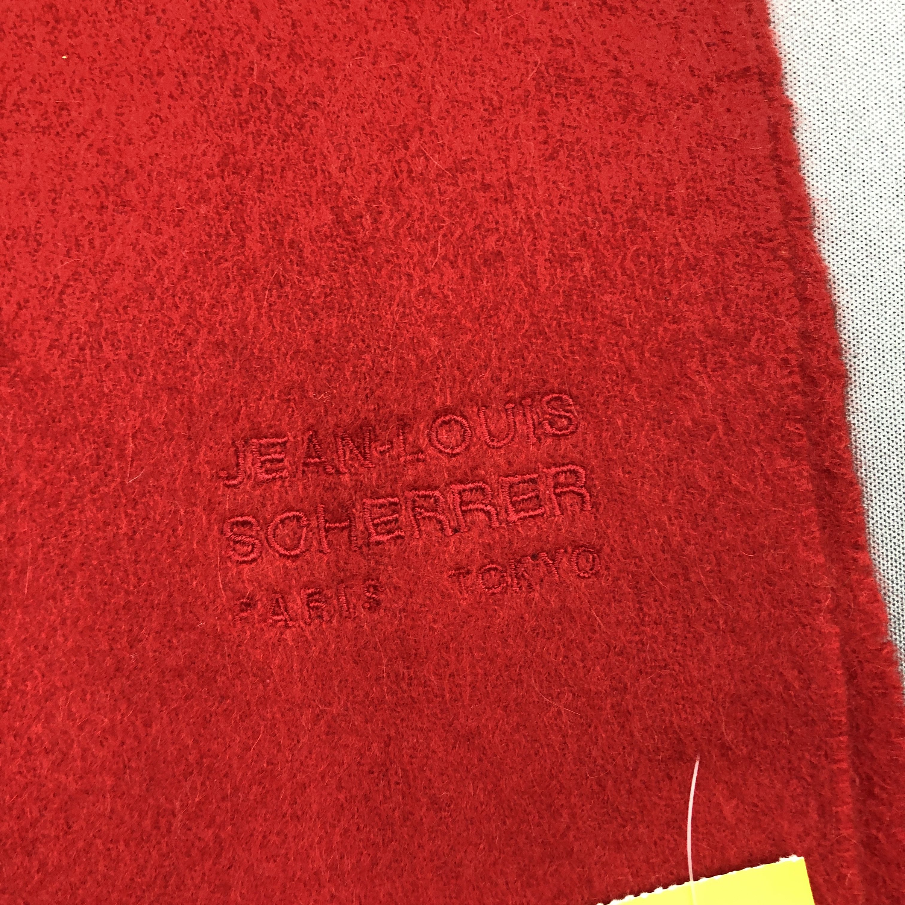 Jean-Louis Scherrer Vintage Jean Louis Scherrer Scarf Muffler Wool Scarves Size ONE SIZE - 4 Thumbnail