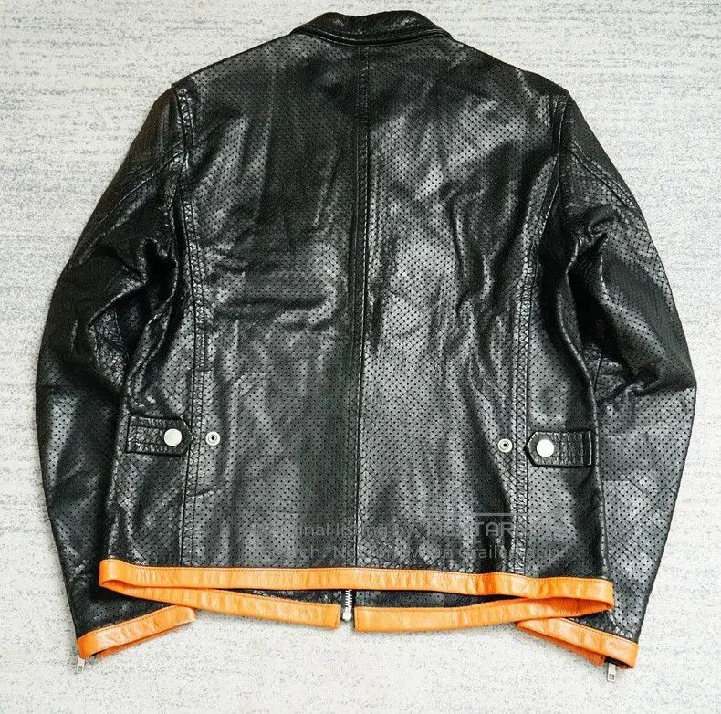 Comme des Garcons Comme des Garcons Archive Fishnet Leather Jacket. Size US M / EU 48-50 / 2 - 6 Thumbnail