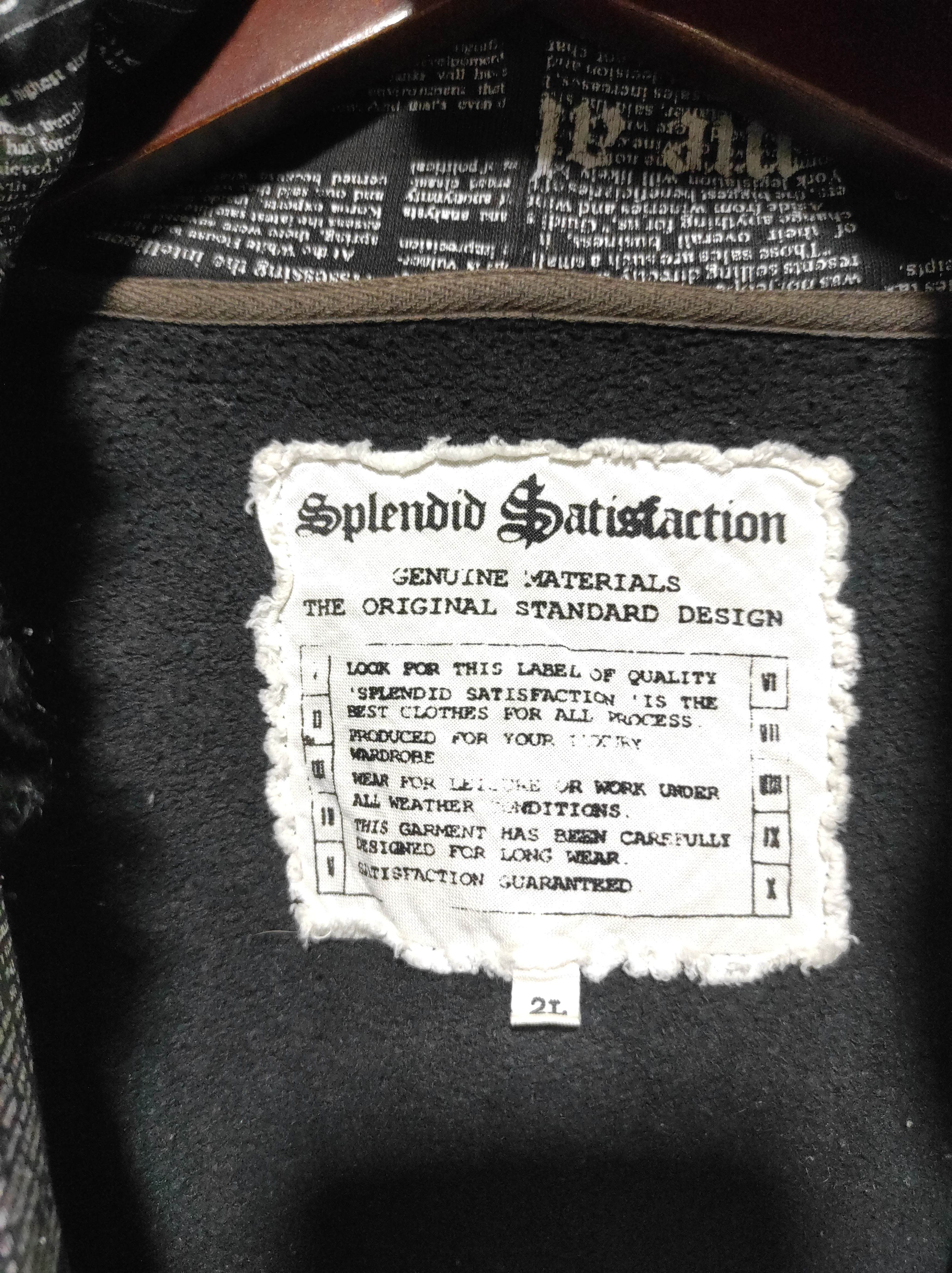 Japanese Brand Splendid Satisfaction Newspapper zip fur hoodie LGB style Size US L / EU 52-54 / 3 - 13 Thumbnail