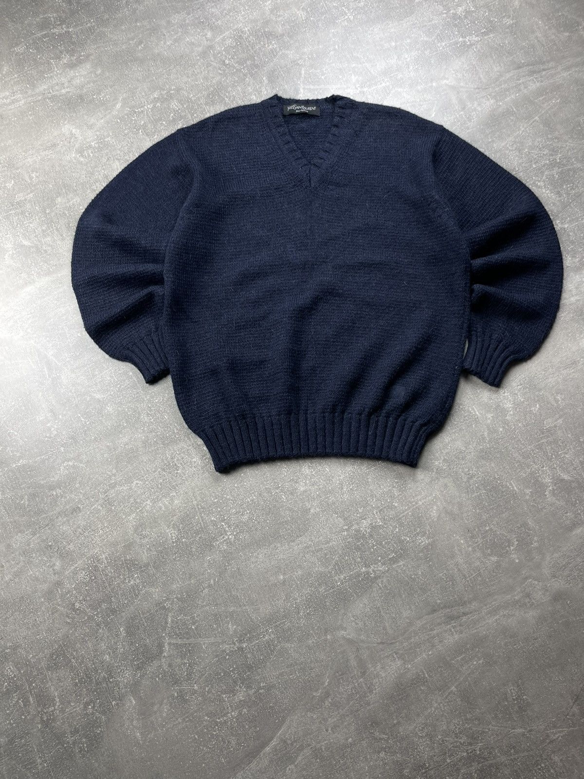 Yves Saint Laurent Yves Saint Laurent Archive 00s Tom Ford Alpaca Wool Sweater Size US M / EU 48-50 / 2 - 2 Thumbnail