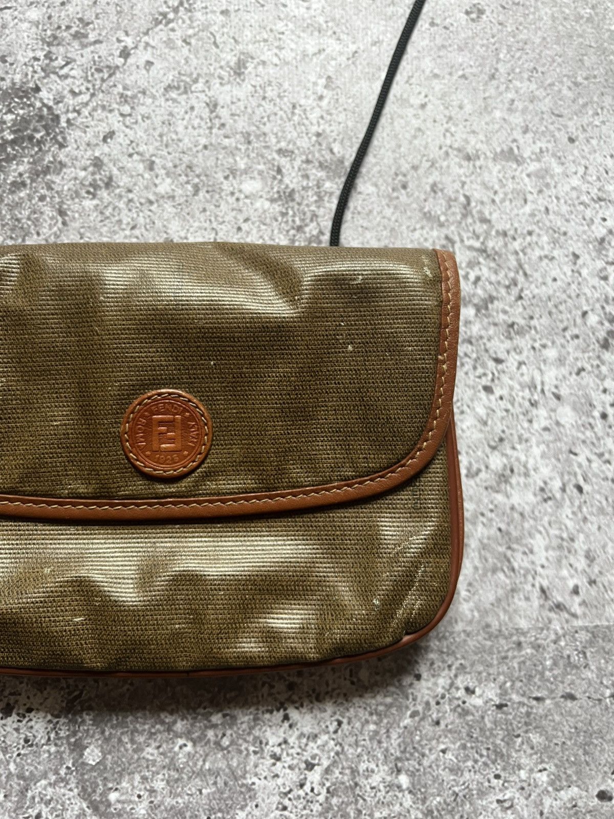 Fendi Vintage 70s 80s Fendi Clutch Bag Monogram Size ONE SIZE - 4 Thumbnail