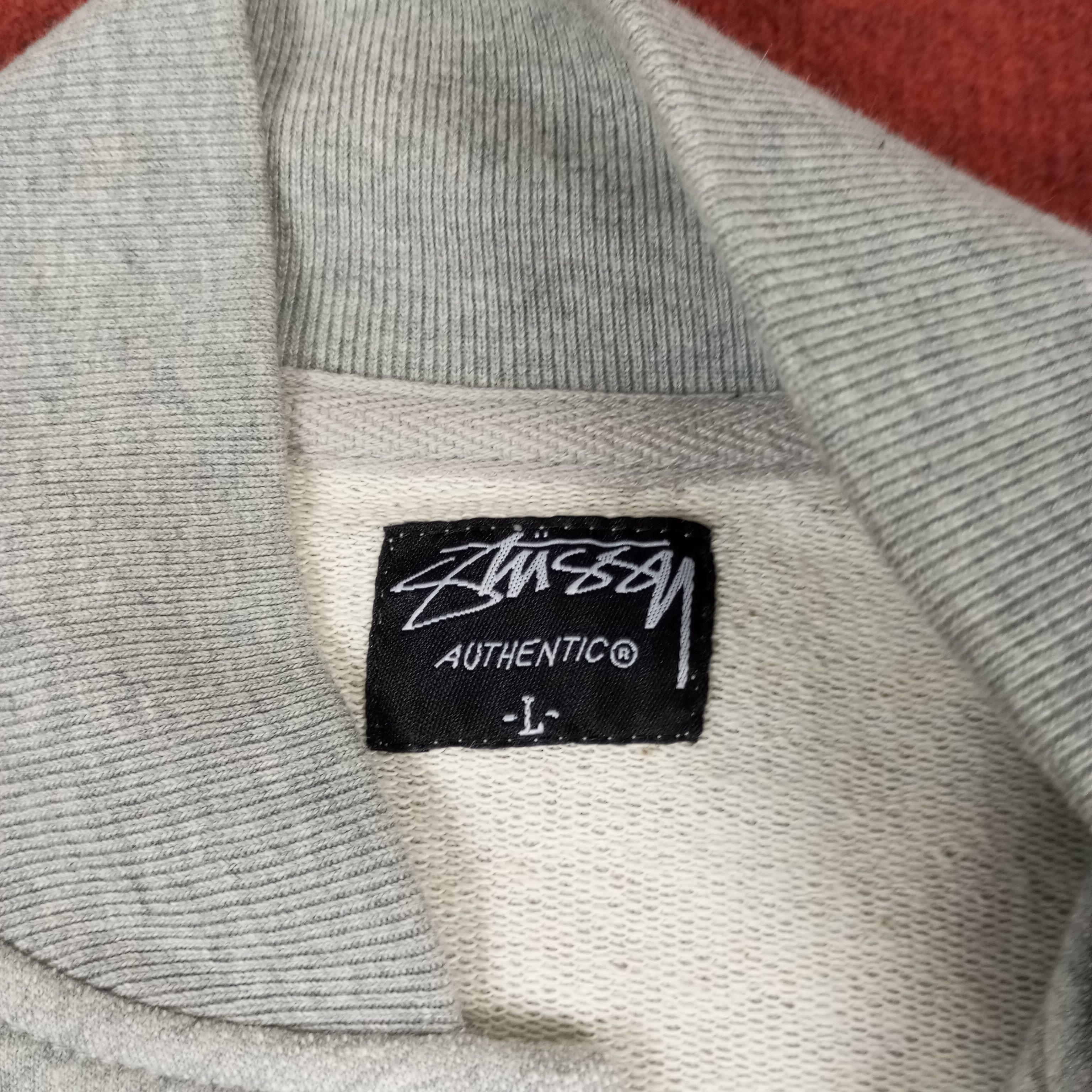 Stussy × Vintage Stussy Streetwear Custom Art Varsity Style Sweater Jacket Size US M / EU 48-50 / 2 - 6 Thumbnail