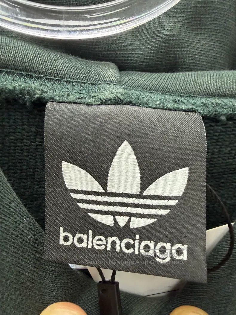 Balenciaga Balenciaga Hooded Sweatshirt Size US XXL / EU 58 / 5 - 3 Thumbnail
