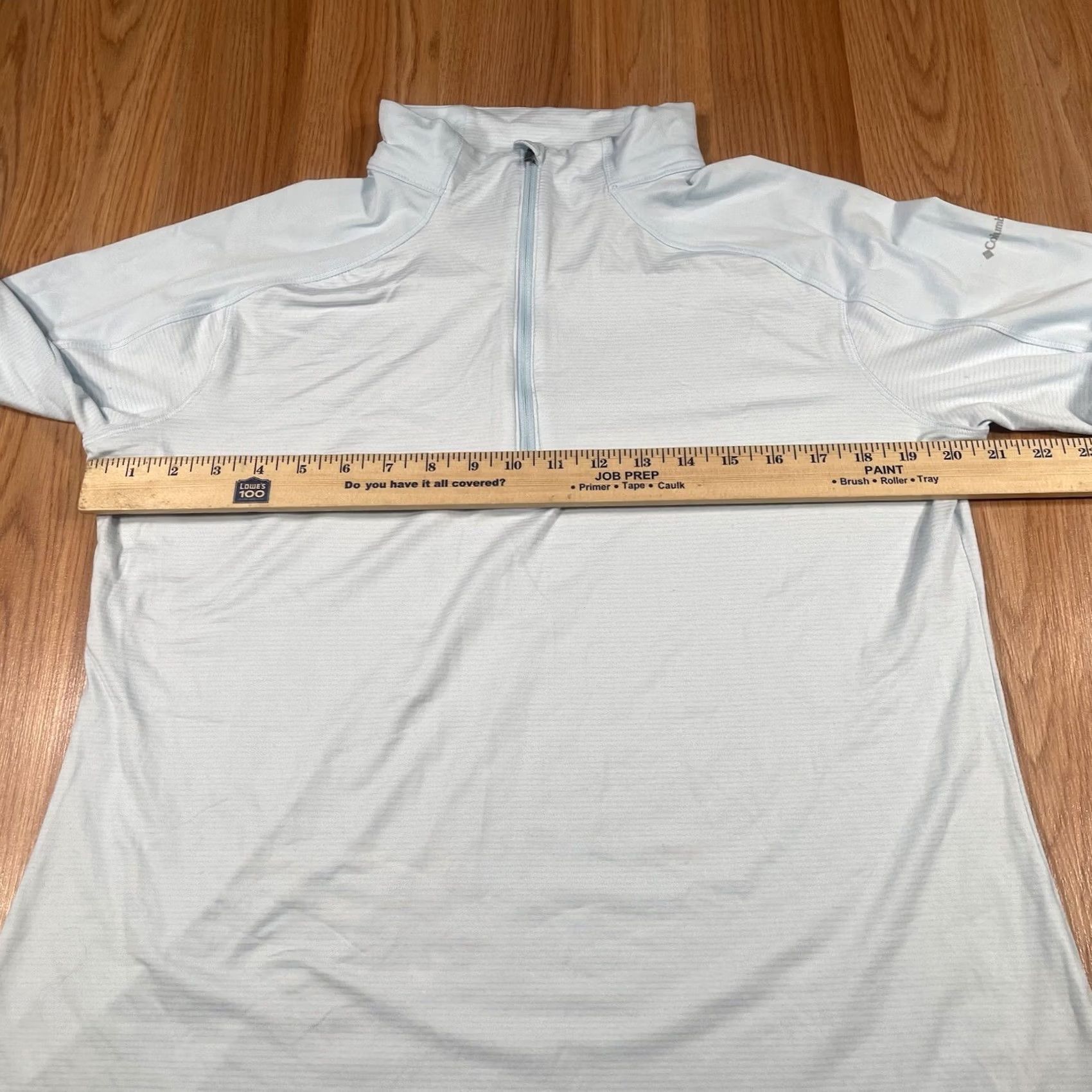 X-LARGE Columbia Sweater Womens XL X-Large 1/4 Zip Shirt Pullover Activewear Running Golf Workout Blue Logo Sweater 1/4 Zip Womens XL Columbia Size XL / US 12-14 / IT 48-50 - 7 Thumbnail
