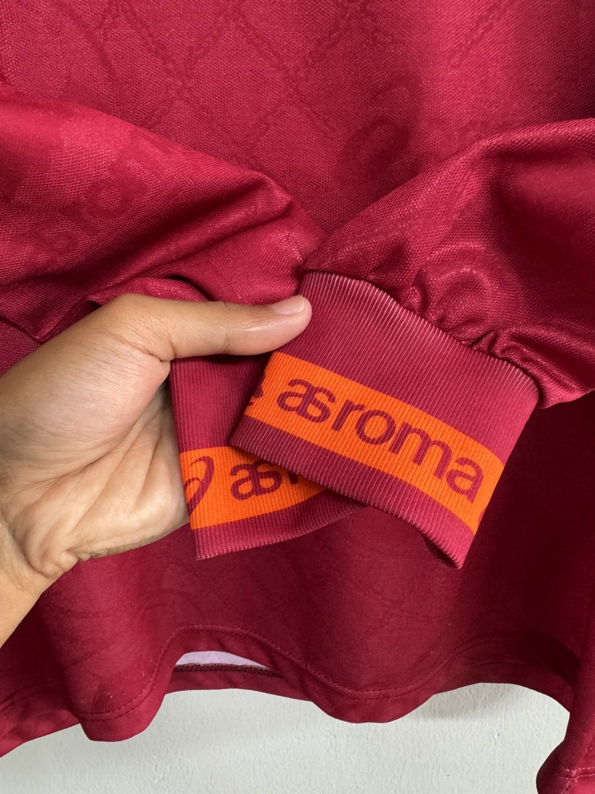 Asics AS ROMA HOME 1994 JERSEY LONGSLEEVE BY ASICS 🔥RARE🔥 Size US M / EU 48-50 / 2 - 5 Thumbnail
